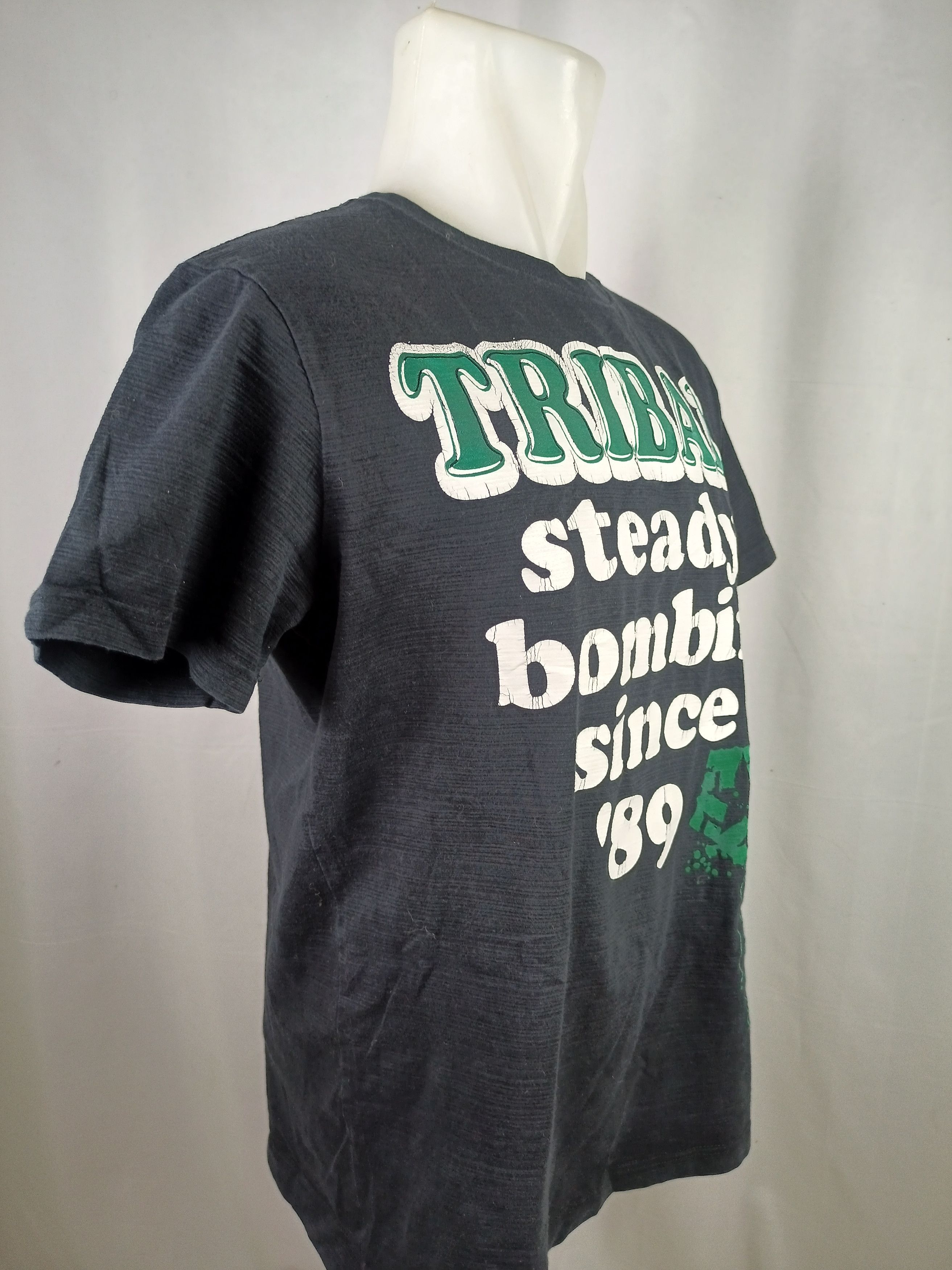 Designer × Japanese Brand × Tribal Streetwear TRIBAL GEAR Steady Bombin' Since '89 Shorts Sleeve Y2K Style Size US L / EU 52-54 / 3 - 18 Thumbnail