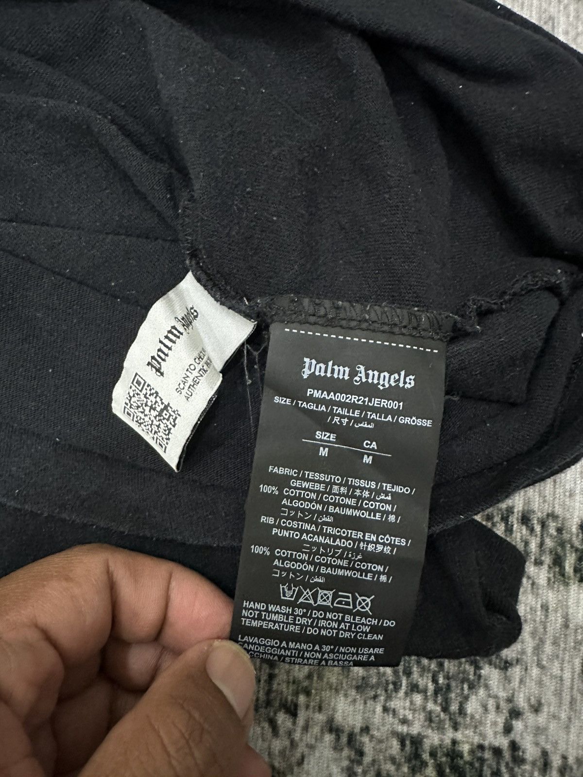 Palm Angels Oversized Signature Palm Angles TShirt Size US M / EU 48-50 / 2 - 8 Thumbnail