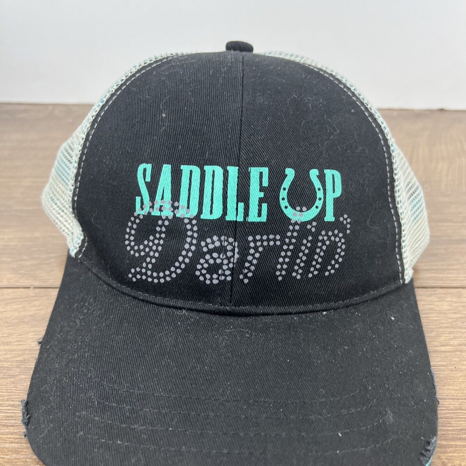 Other Saddle Up Darlin' Hat Saddle Up Hat Black Adjustable Hat Bla Size ONE SIZE - 7 Thumbnail