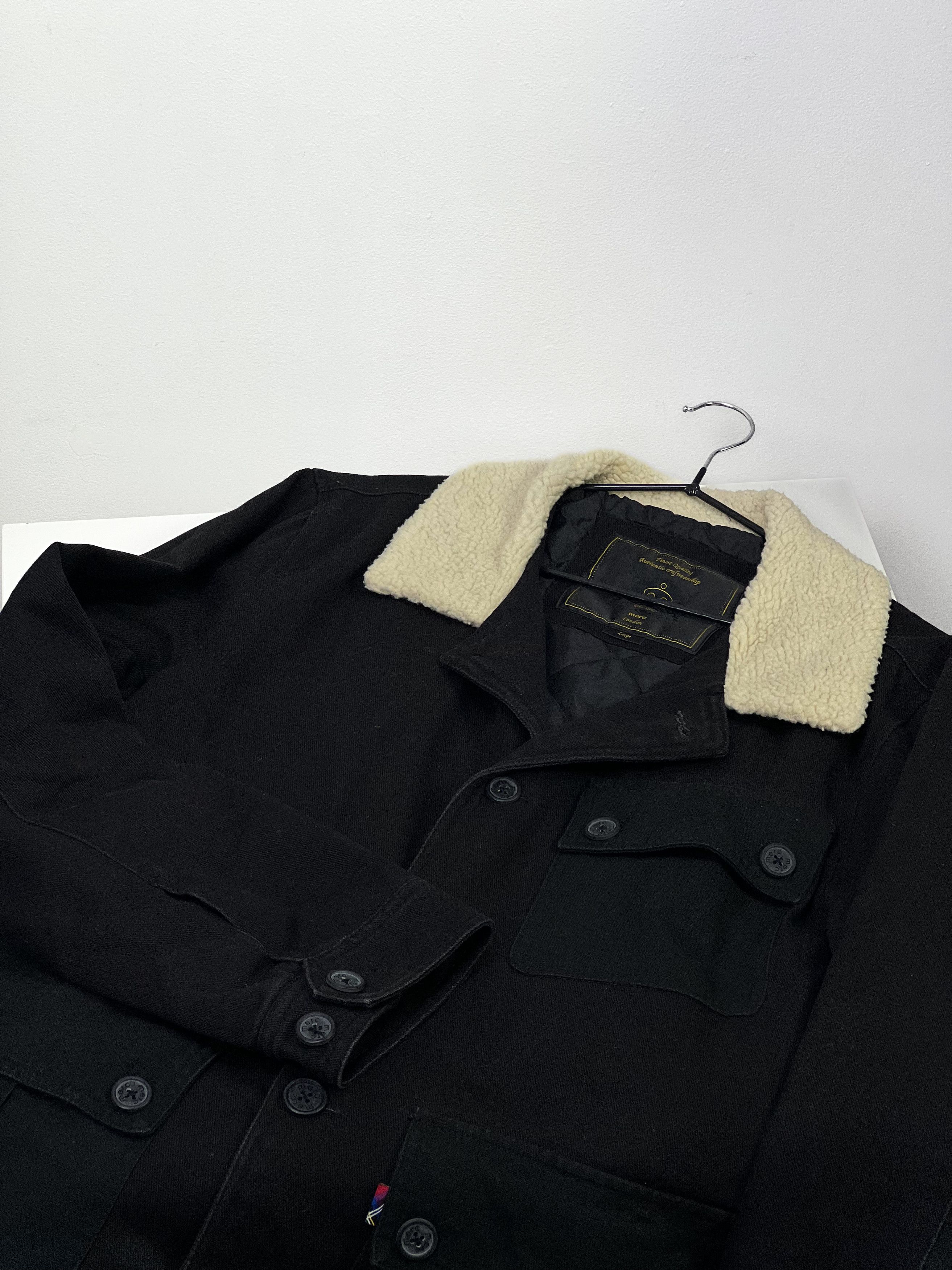 Merc × Other UK MERC LONDON sherpa jacket Size US L / EU 52-54 / 3 - 4 Thumbnail