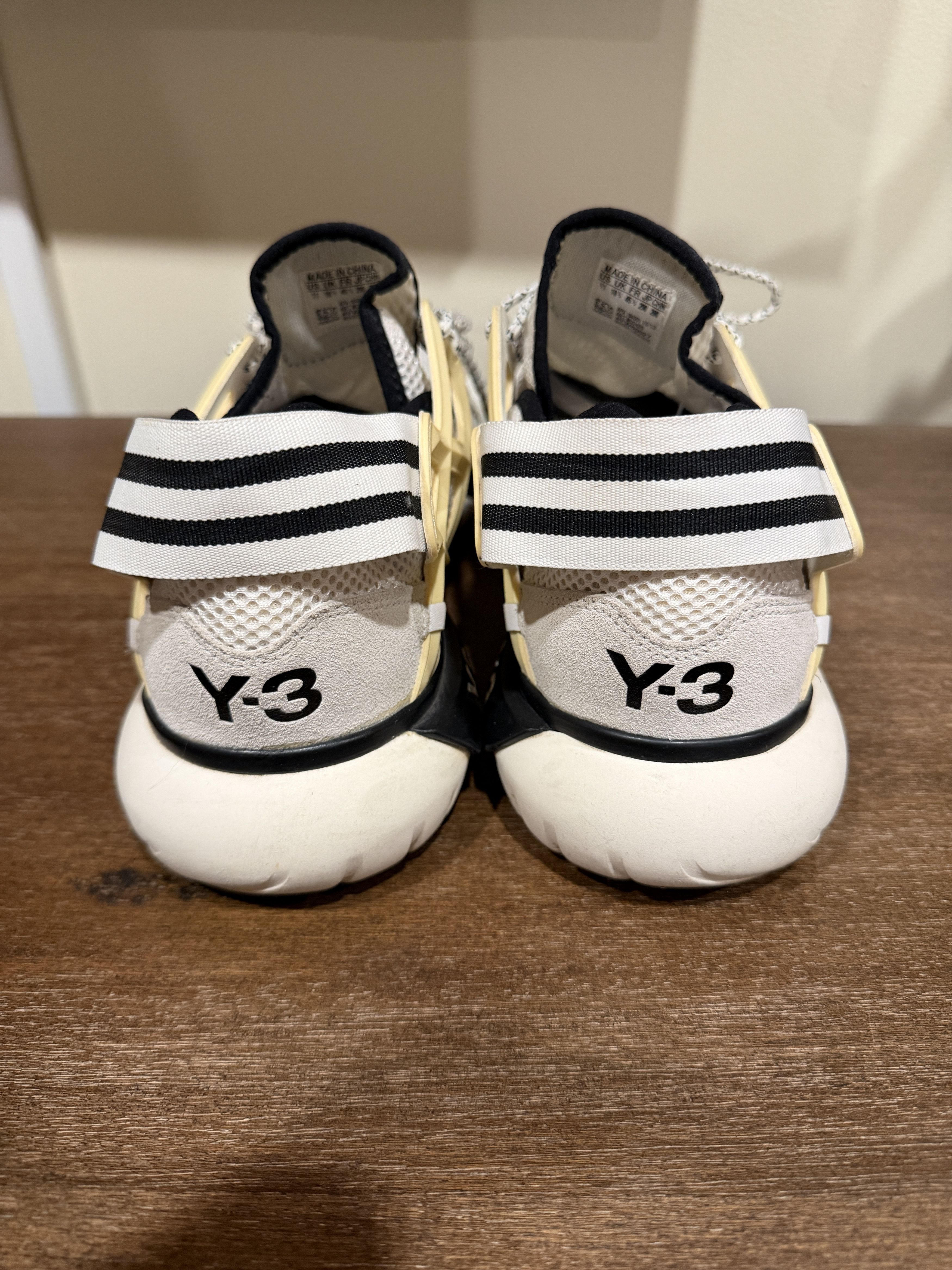 Y-3 Y-3 Adidas Low Top White Sneaker Size 11 Size US 11 / EU 44 - 4 Thumbnail