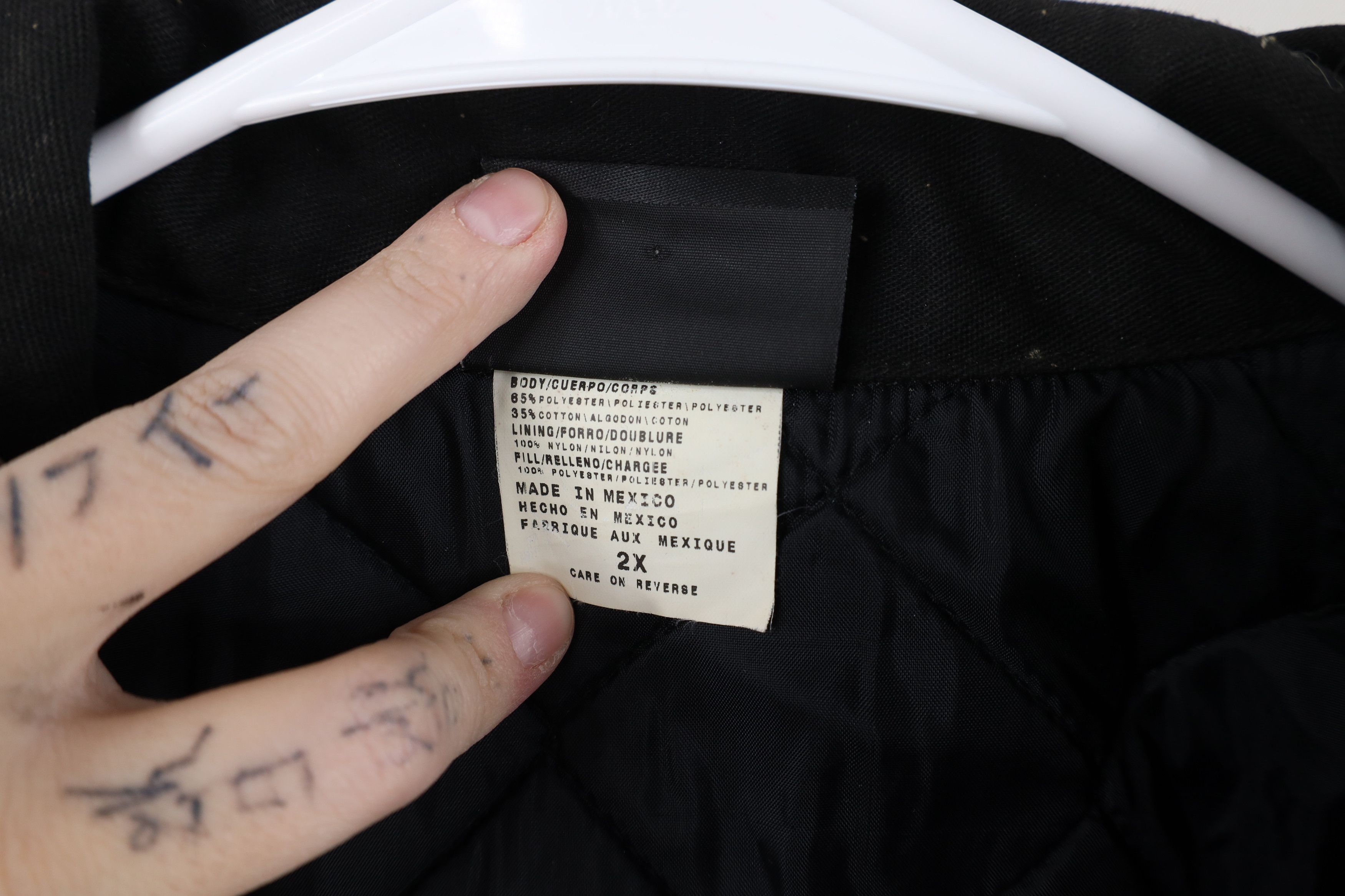 Dickies Vintage Dickies Quilted Mechanic Bomber Jacket Black Size US XXL / EU 58 / 5 - 10 Thumbnail