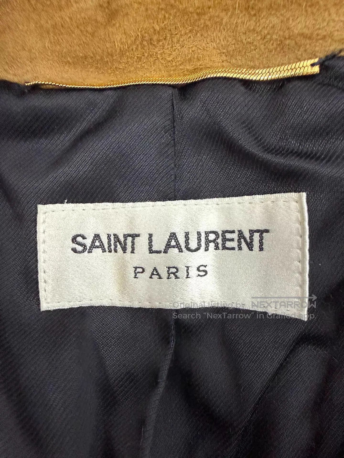 Saint Laurent Paris SLP 16ss Suede Biker Jacket F36/ Size XS / US 0-2 / IT 36-38 - 5 Thumbnail
