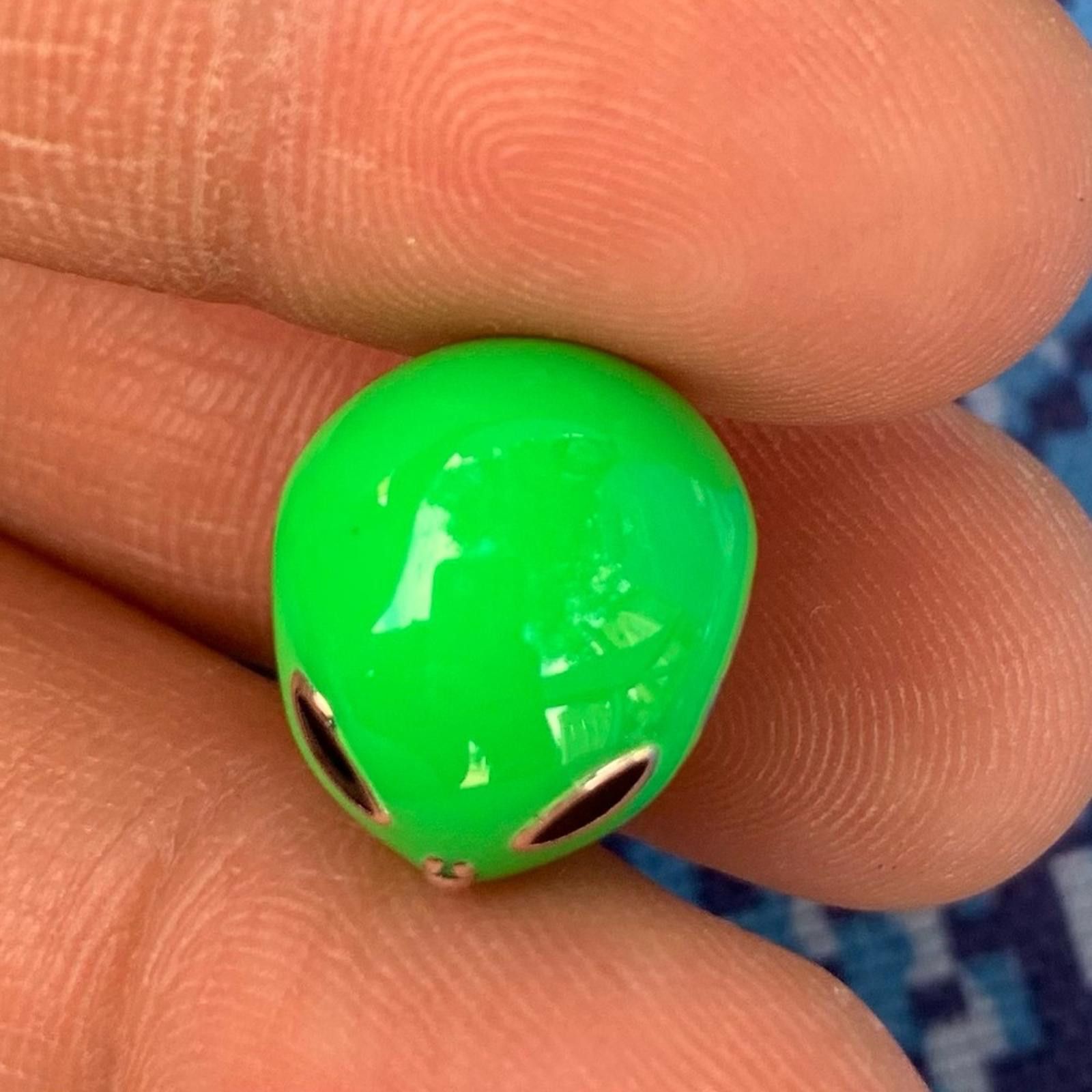 Other NWOT Alien Head Charm Sterling Silver 925 Size ONE SIZE - 5 Thumbnail