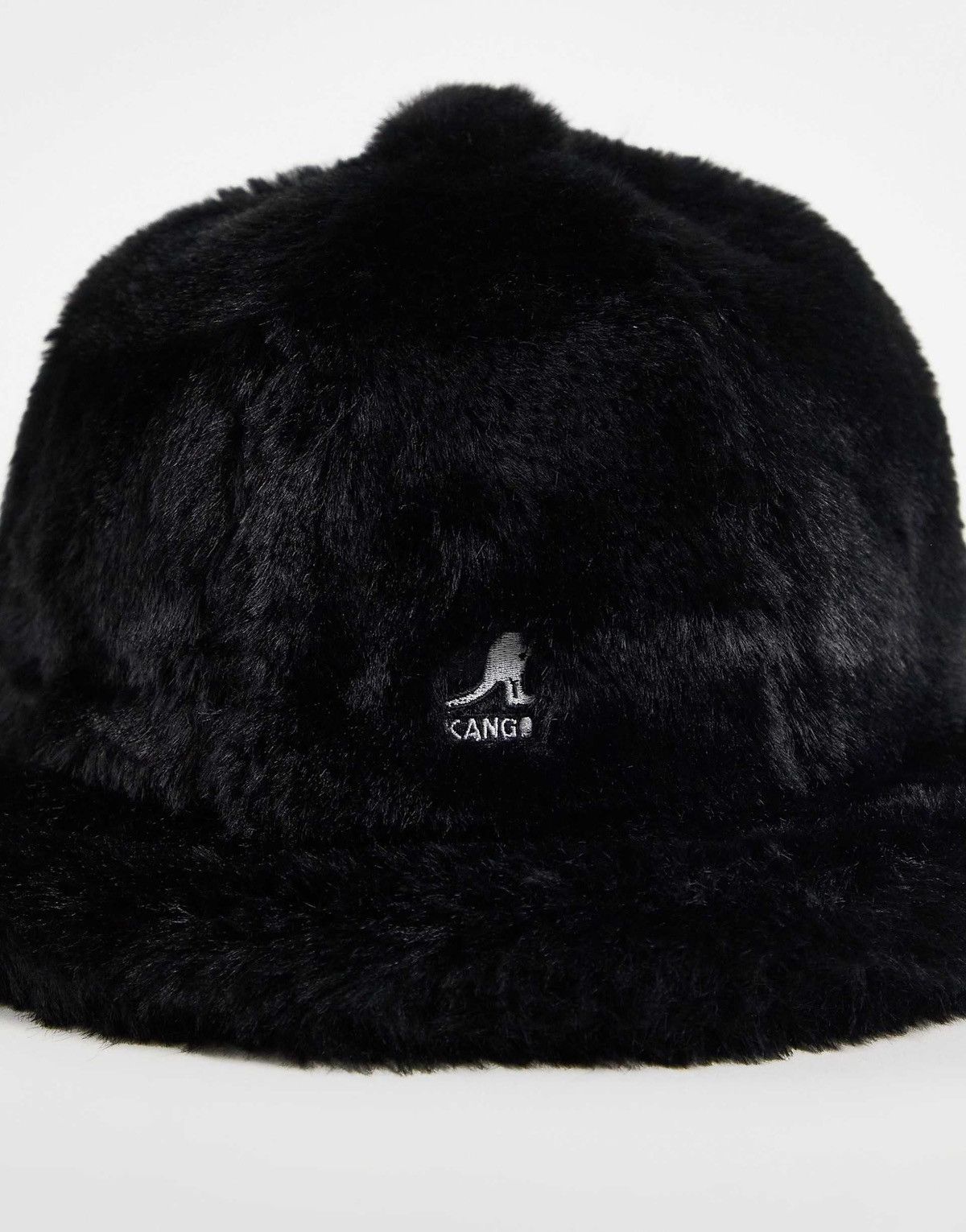 Kangol !DS! SS23 Kangol Faux Fur Black Bucket Hat Size ONE SIZE - 3 Thumbnail