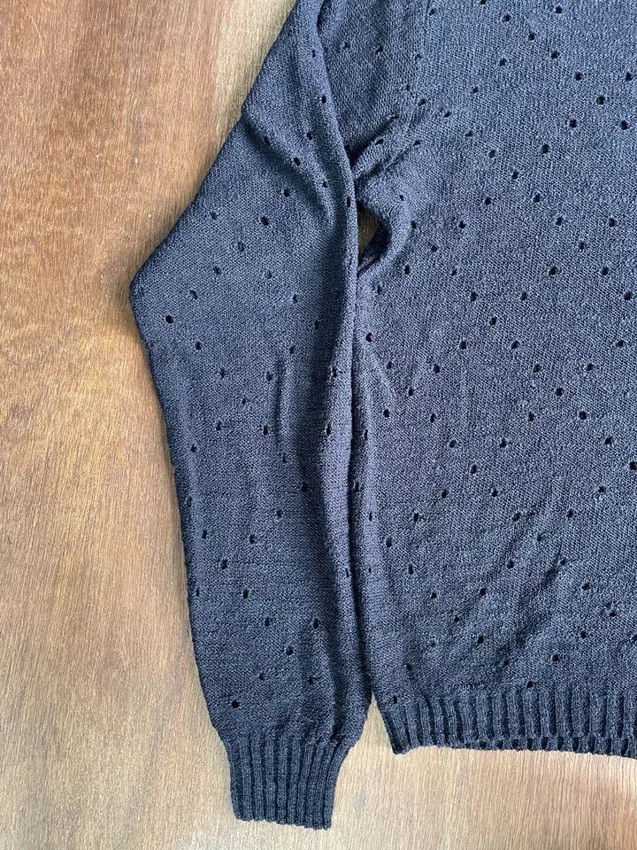 Issey Miyake Issey Miyake Hole Pattern Sweaters Size US L / EU 52-54 / 3 - 4 Thumbnail
