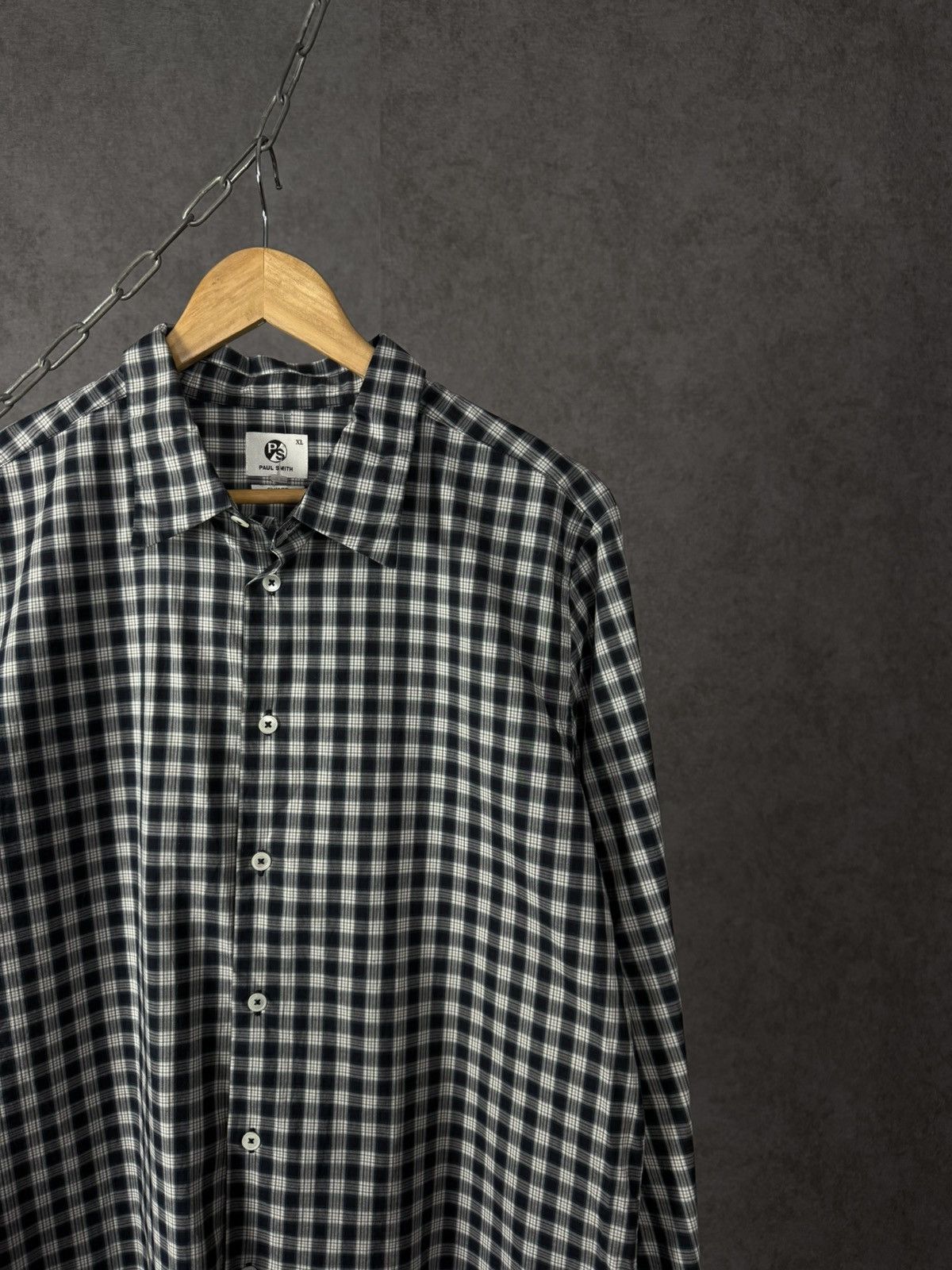 Paul Smith Paul Smith designer checkered shirt Size US XL / EU 56 / 4 - 2 Thumbnail