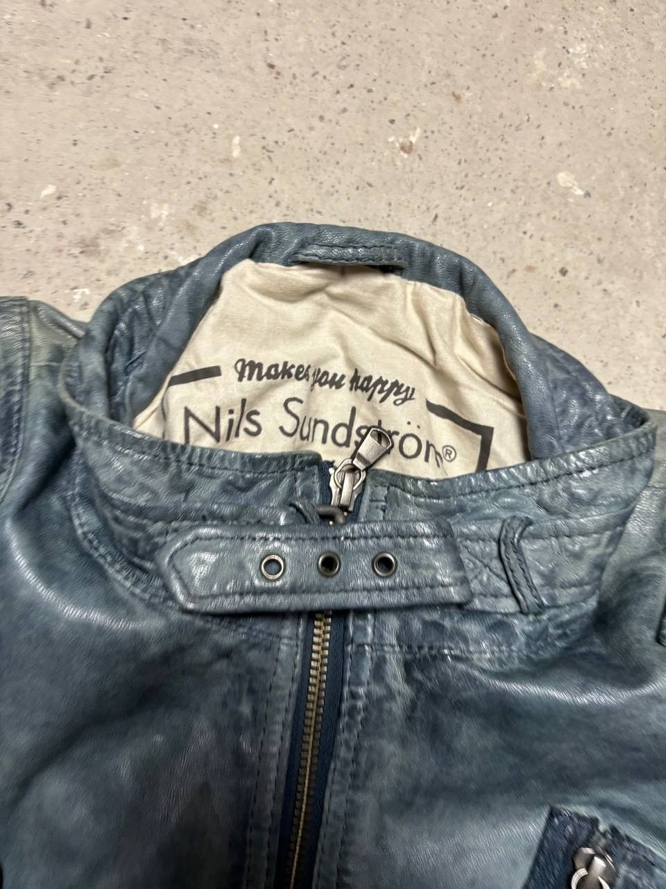 Leather × Vintage Vintage Y2K Denims Goods Leather Biker Poell Style Jacket Size US M / EU 48-50 / 2 - 5 Thumbnail