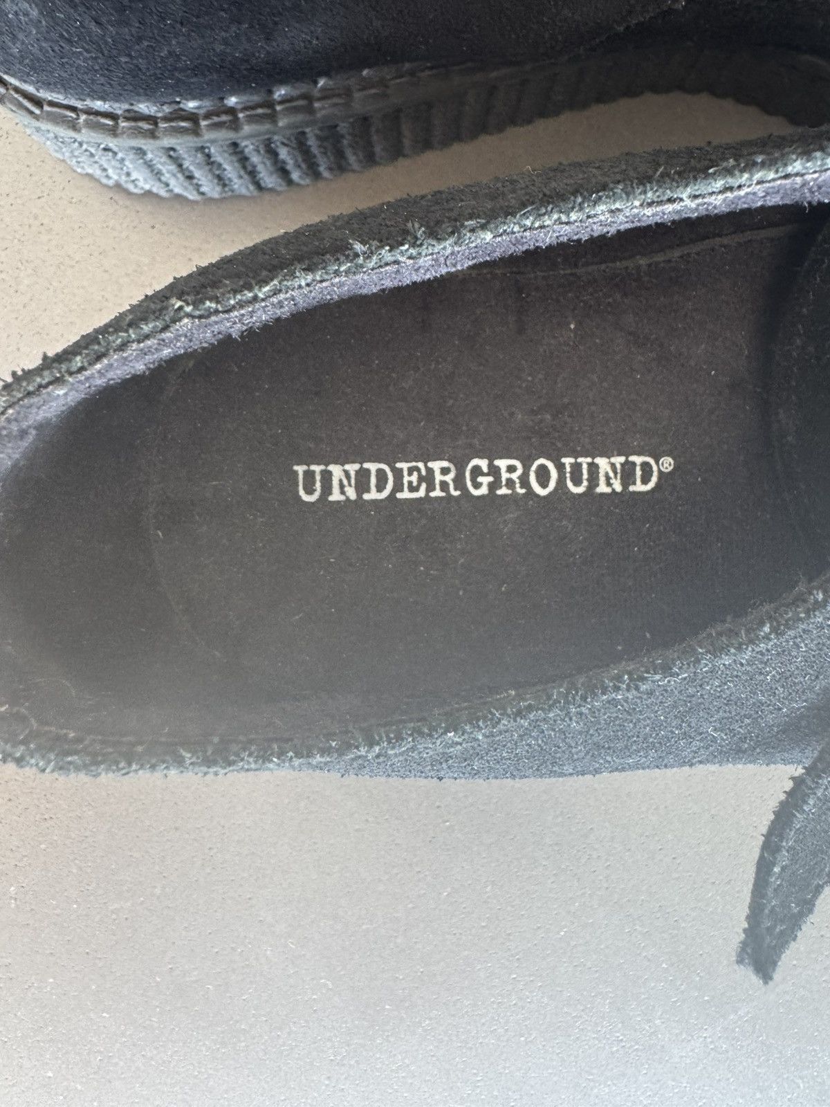 Other Underground creeper in black suede UK 7 Size US 8 / EU 41 - 3 Thumbnail