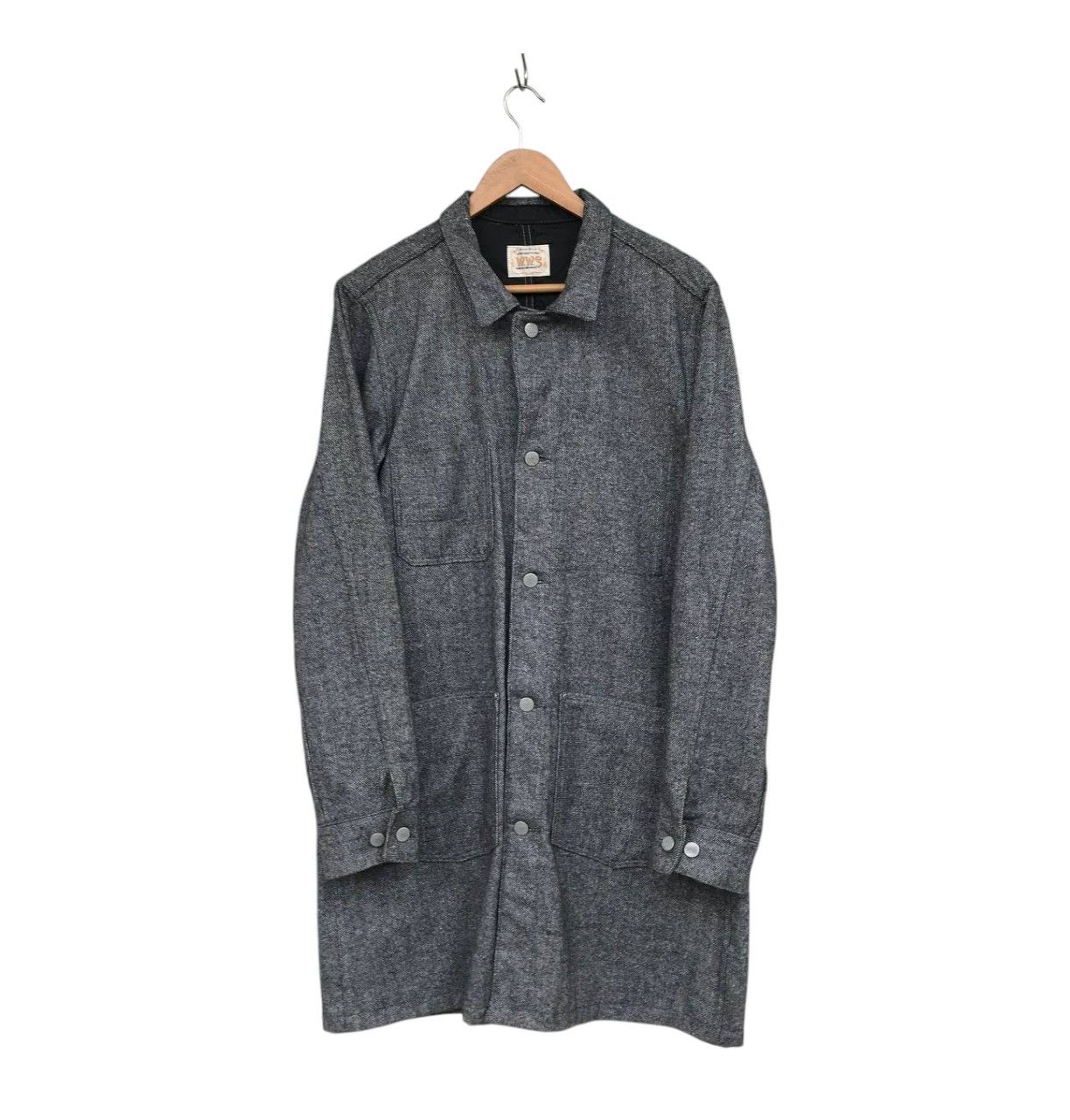 Big John VINTAGE BIGJOHN WORKWEAR FOR STREET LONGJACKET DENIM Size US L / EU 52-54 / 3 - 1 Thumbnail