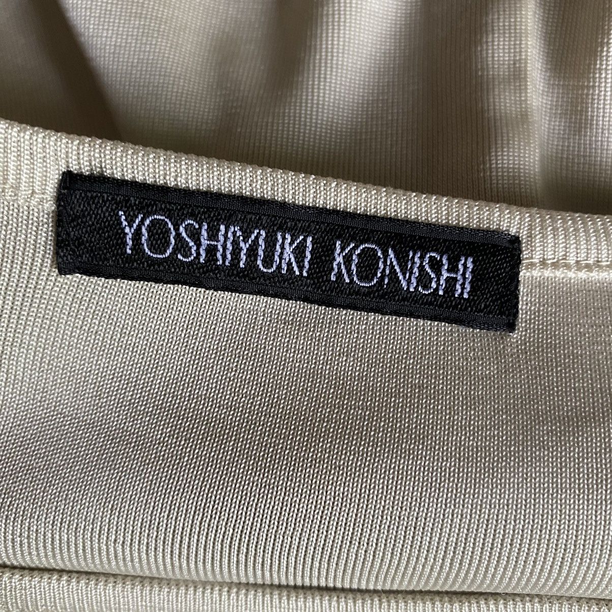 Yoshiyuki Konishi YOSHIYUKI KONISHI Soft Stretchy Fitted Tee – Beige Size M / US 6-8 / IT 42-44 - 19 Thumbnail