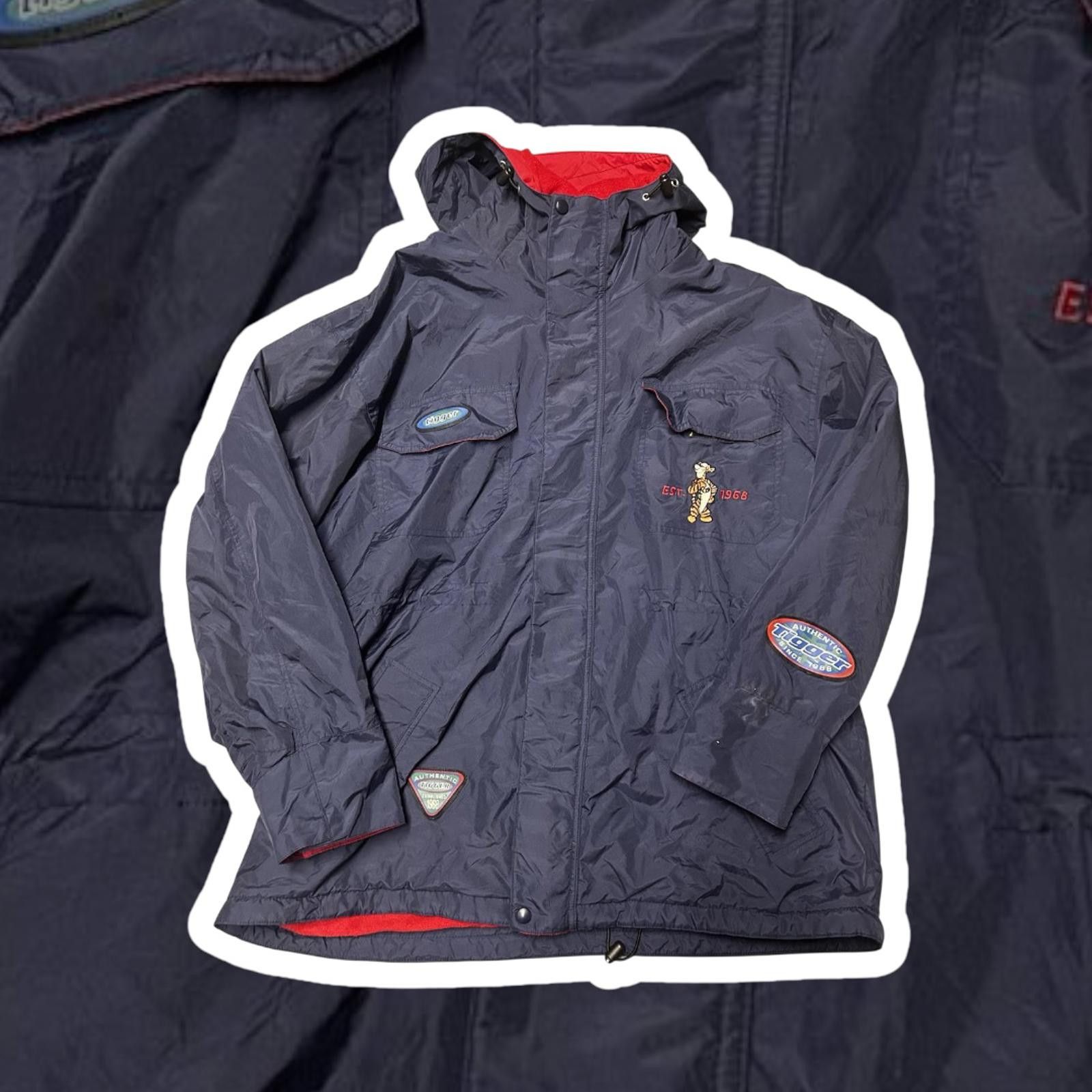 Onitsuka Tiger Authentic Tigger Jacket - Vintage Style, Navy & Red Size US L / EU 52-54 / 3 - 1 Thumbnail