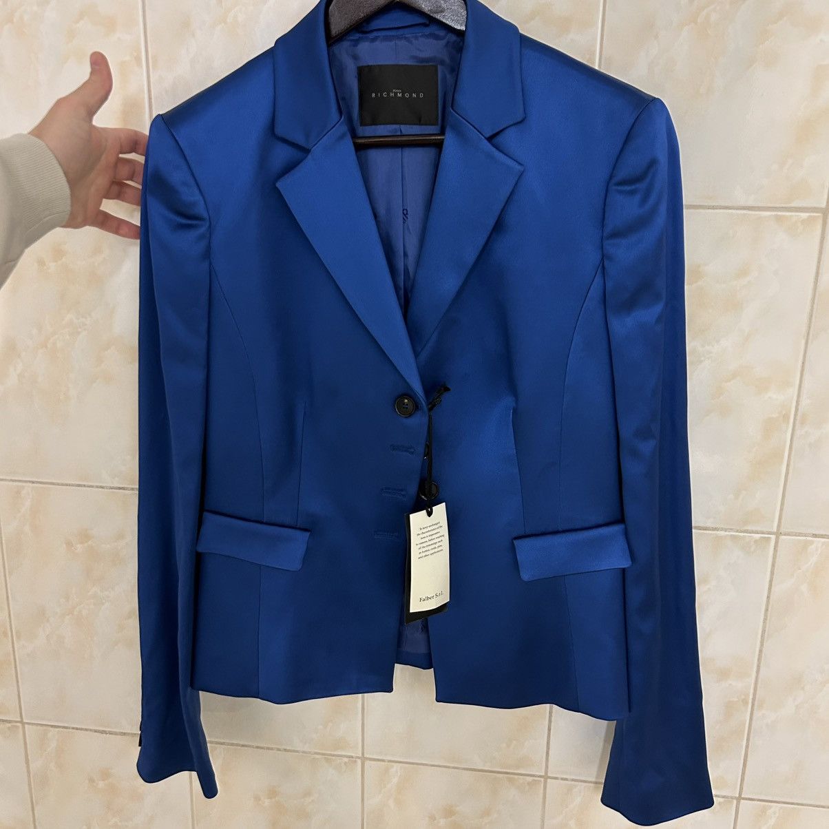 John Richmond JOHN RICHMOND Women’s Tailored Blazer Size XL / US 12-14 / IT 48-50 - 2 Thumbnail