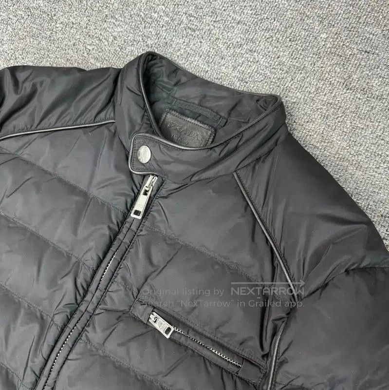 Prada Prada Black Cotton Men's Outerwear Jacket. Size US XL / EU 56 / 4 - 3 Thumbnail