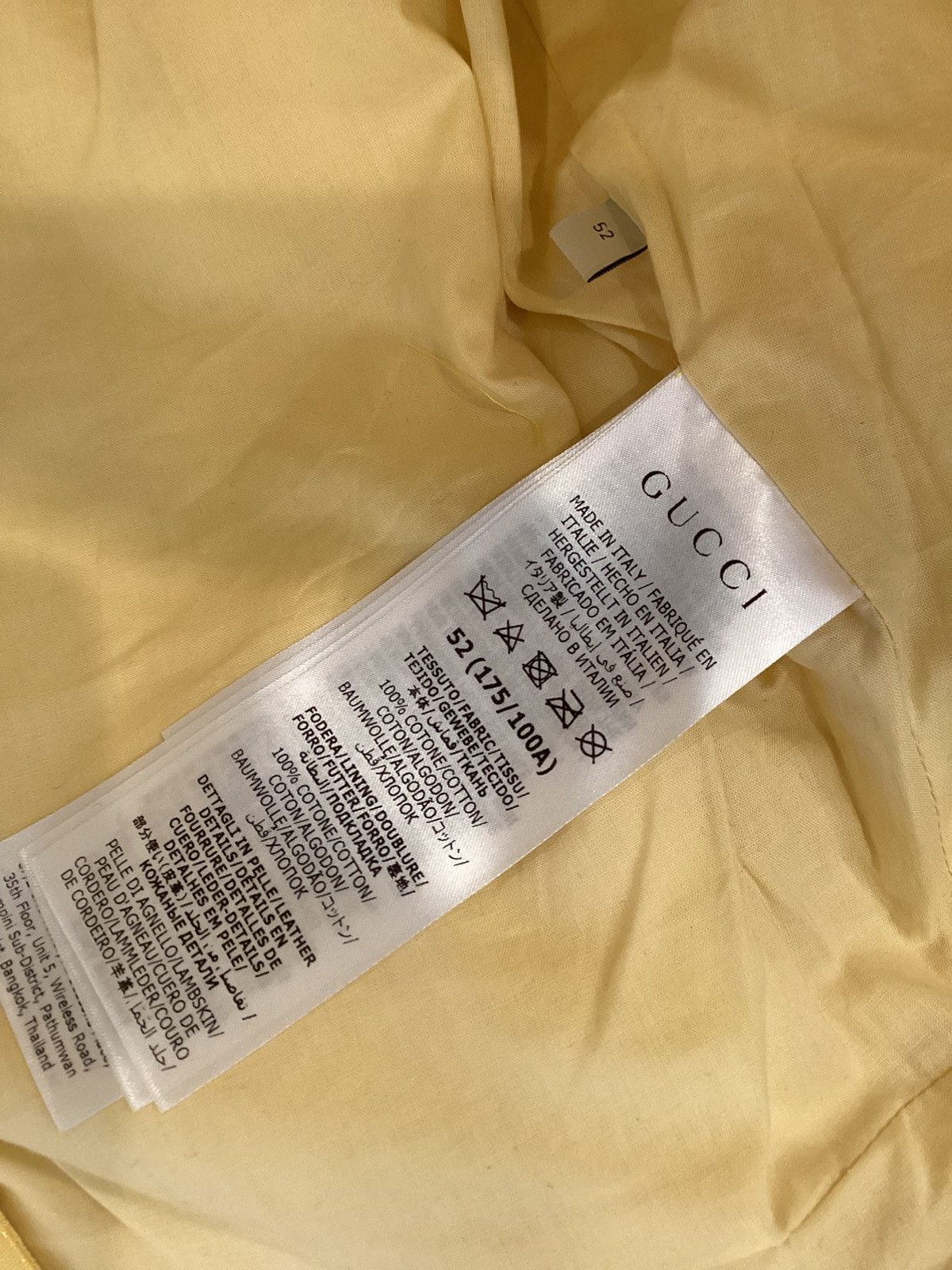 Gucci Gucci Yellow Patent Coated Cotton Sleeveless Utility Jumpsui Size US 44 / EU 60 - 6 Thumbnail