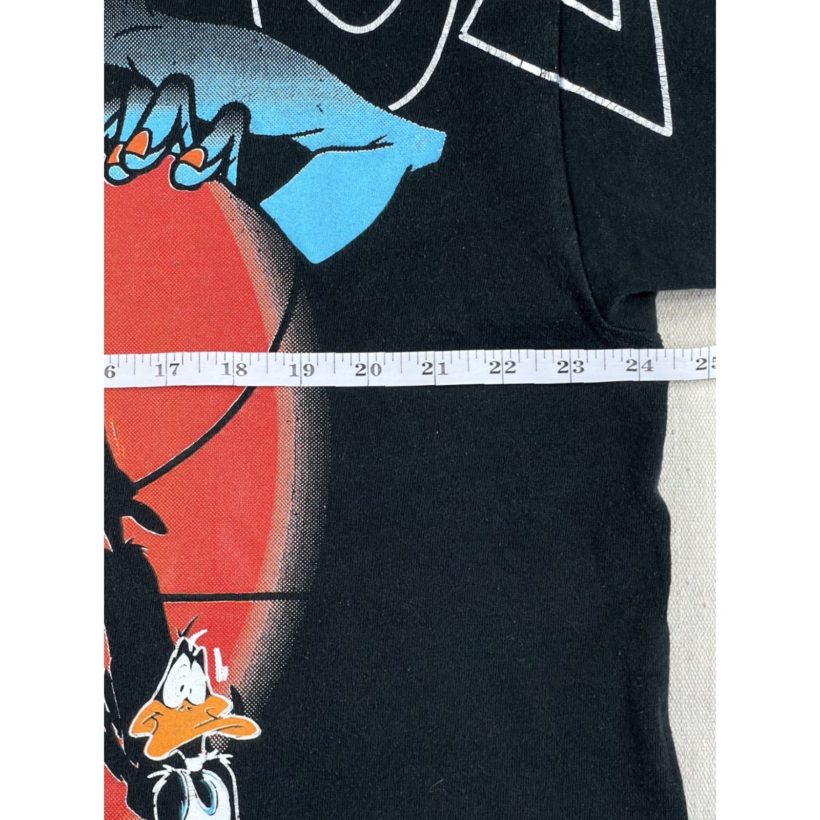 Vintage VINTAGE Warner Bros. Space Jam T-Shirt XL Black Bugs Bunny Movie Promo 1996 Mens Size US XL / EU 56 / 4 - 7 Thumbnail