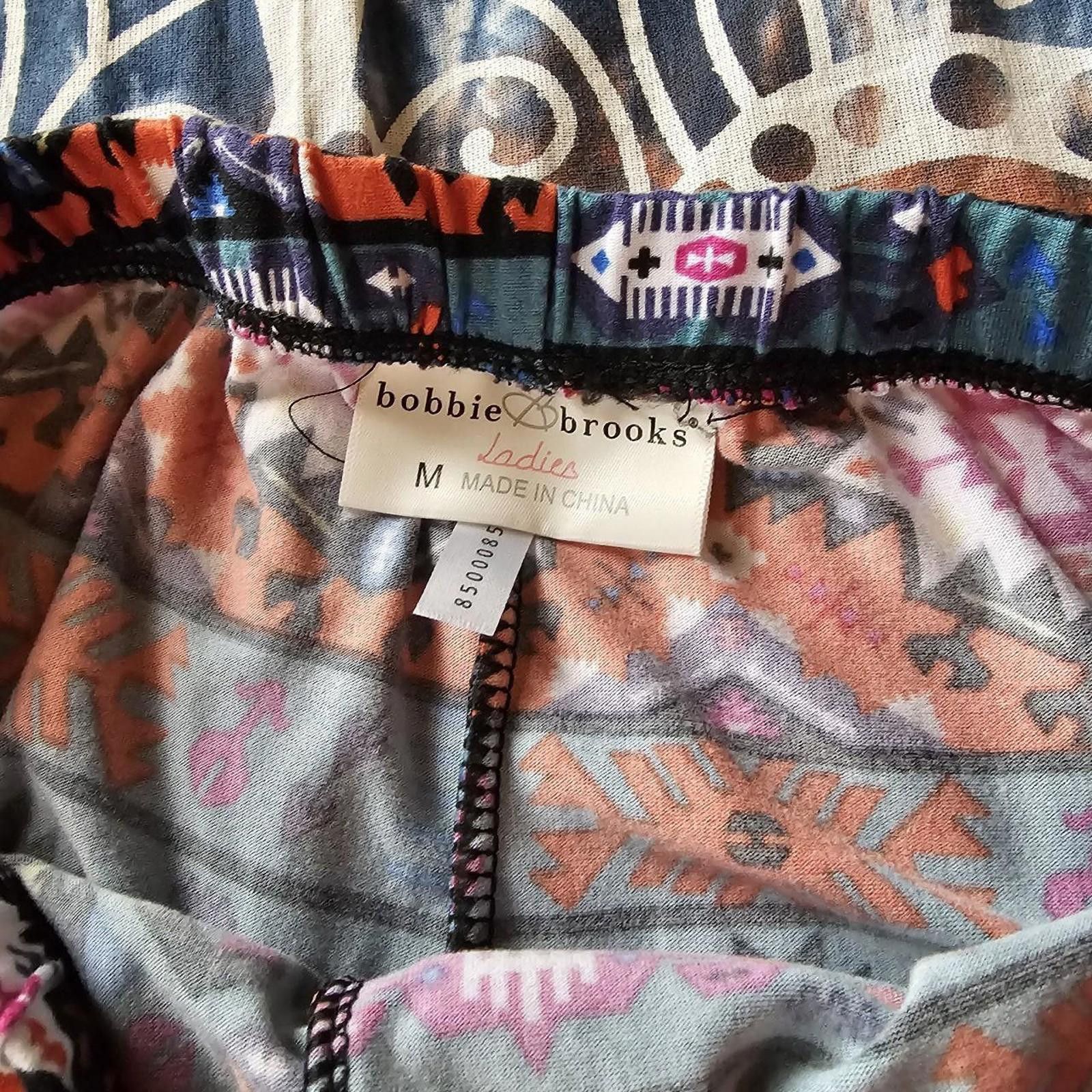 Designer Women's Multicolored Aztec Print Legging Size 32" / US 10 / IT 46 - 5 Thumbnail