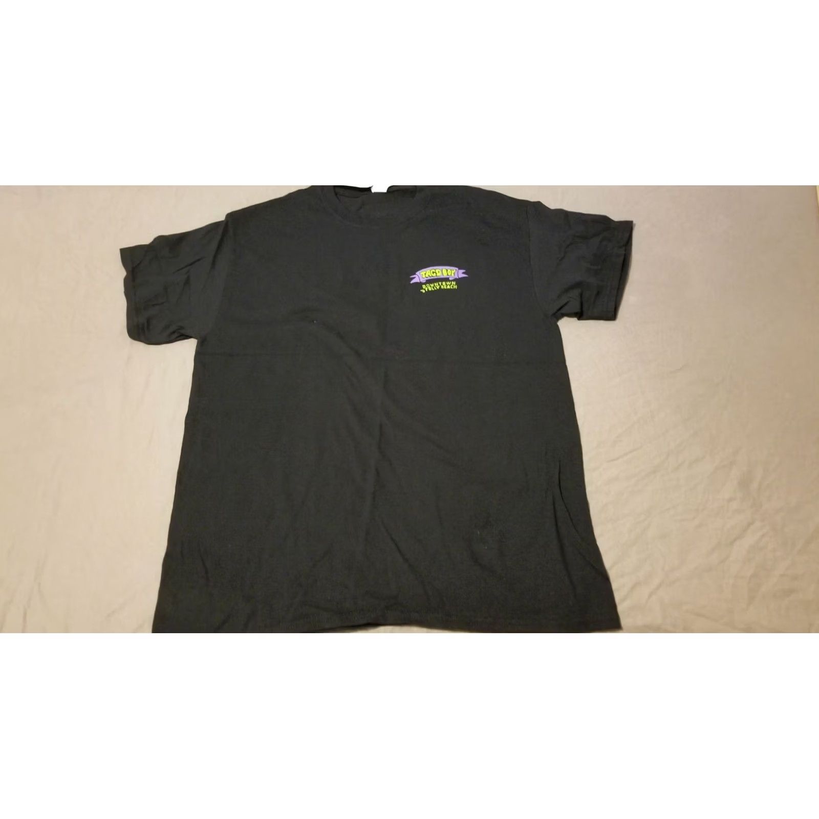 Gildan Mens New Taco Boy Cotton Shirt Large Black Novelty Size US L / EU 52-54 / 3 - 2 Thumbnail