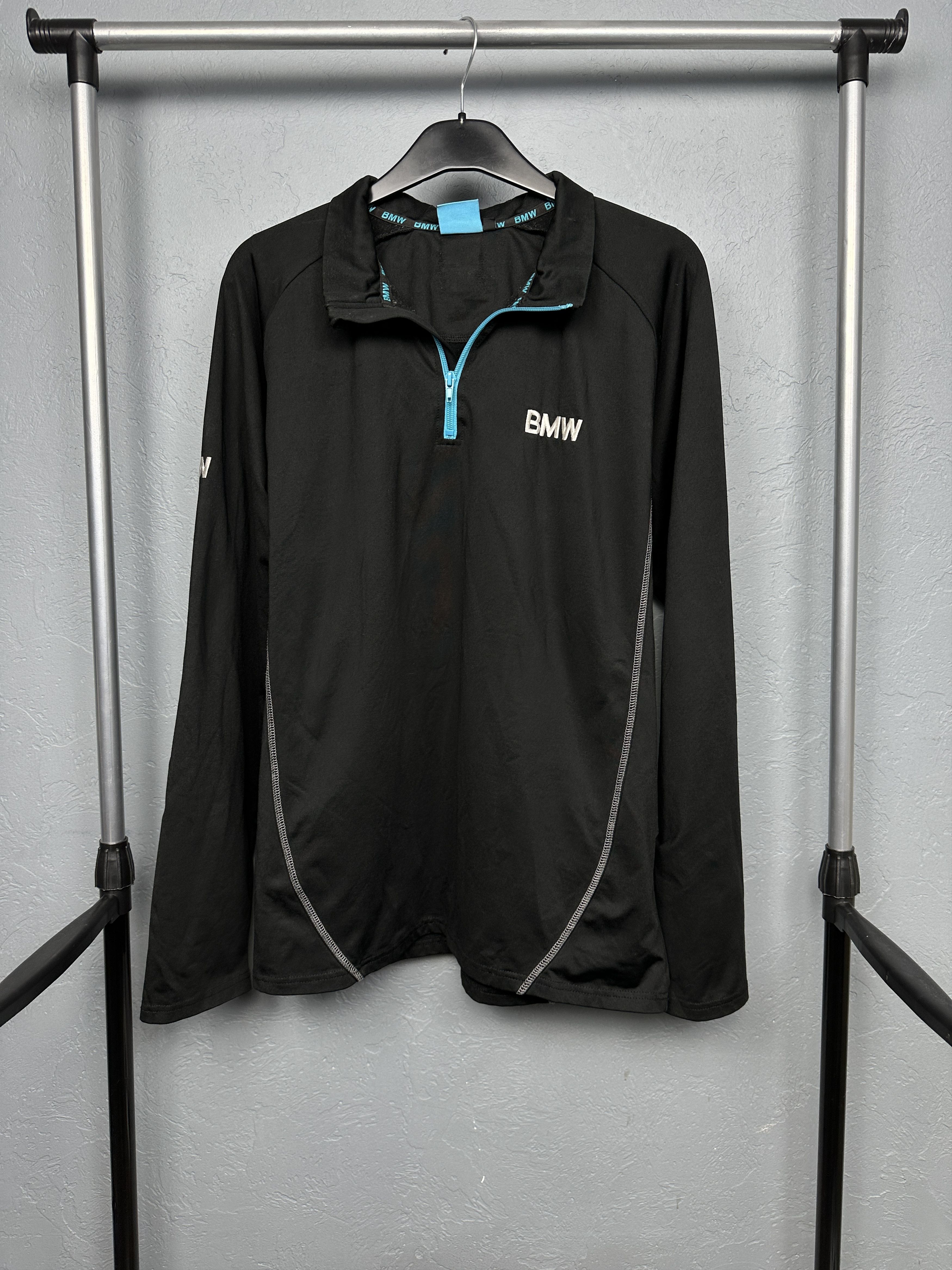 BMW BMW Enduro Motorrad Mens Half Zip Jersey Sweatshirt Size US L / EU 52-54 / 3 - 1 Thumbnail