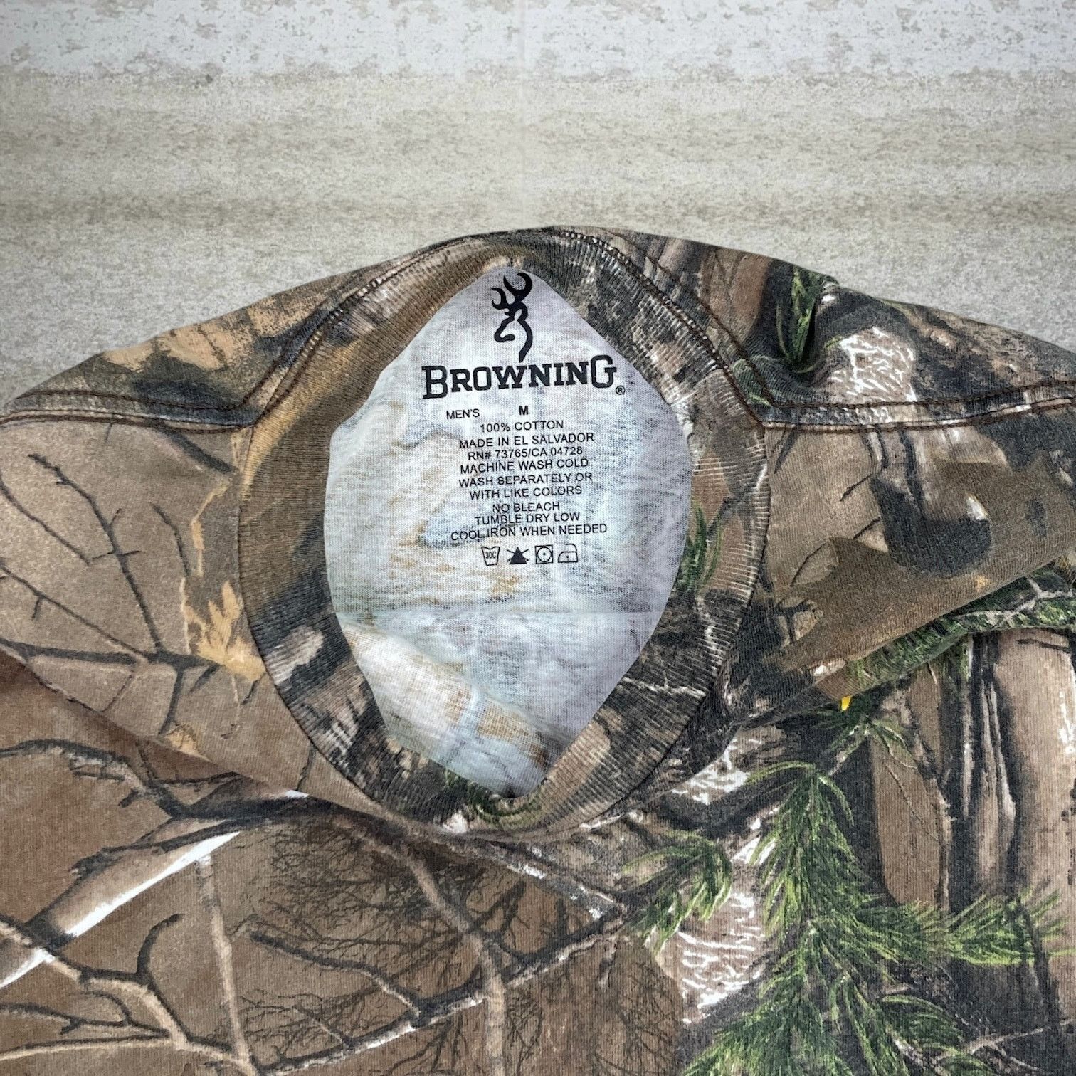 Realtree Vintage 90s Browning Realtree Shirt Mens M Camo Long Sleeve Size US M / EU 48-50 / 2 - 3 Thumbnail