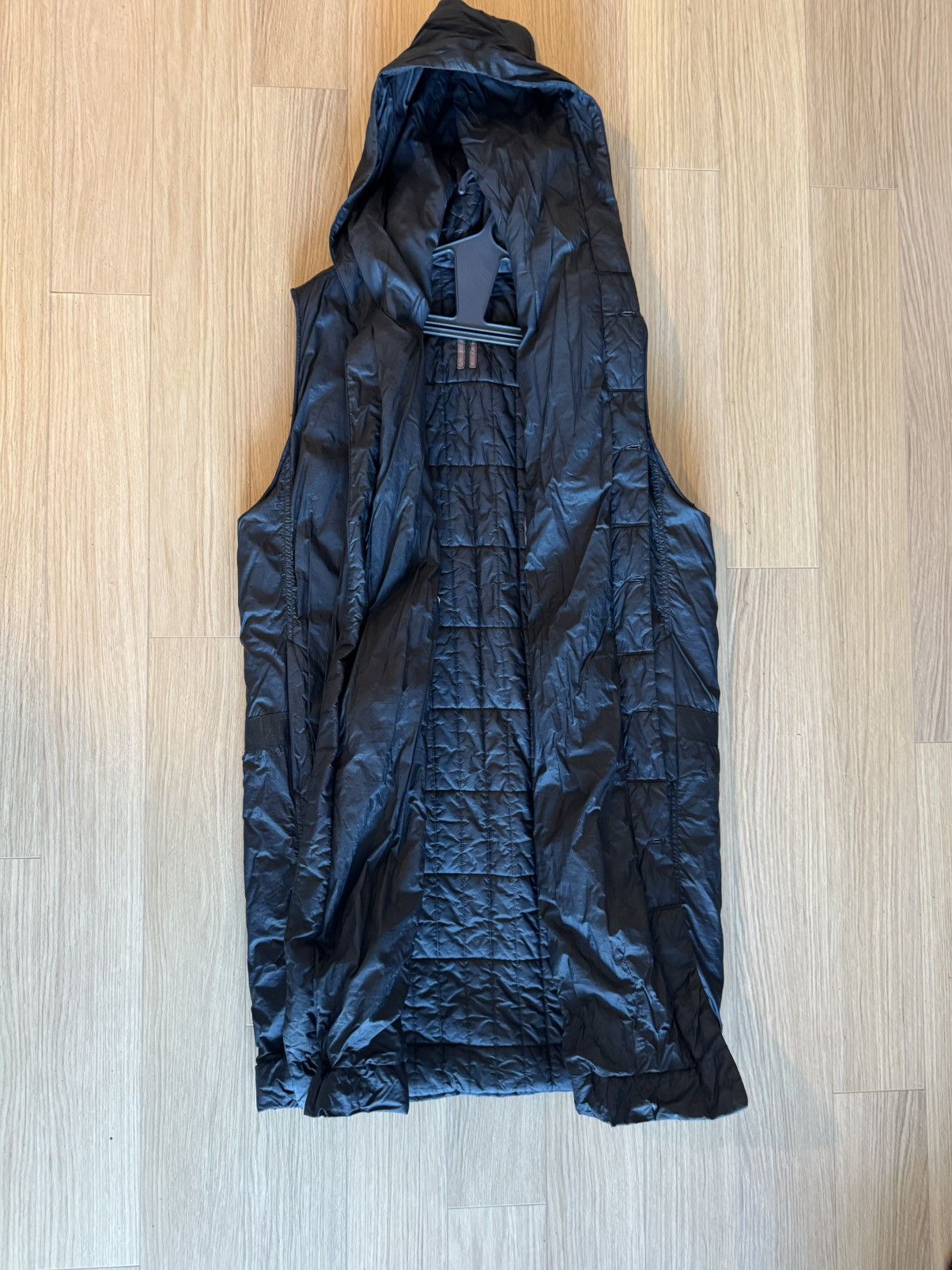 Rick Owens Drkshdw Rick Owens Parka Vest With Point Hood Size US L / EU 52-54 / 3 - 2 Thumbnail