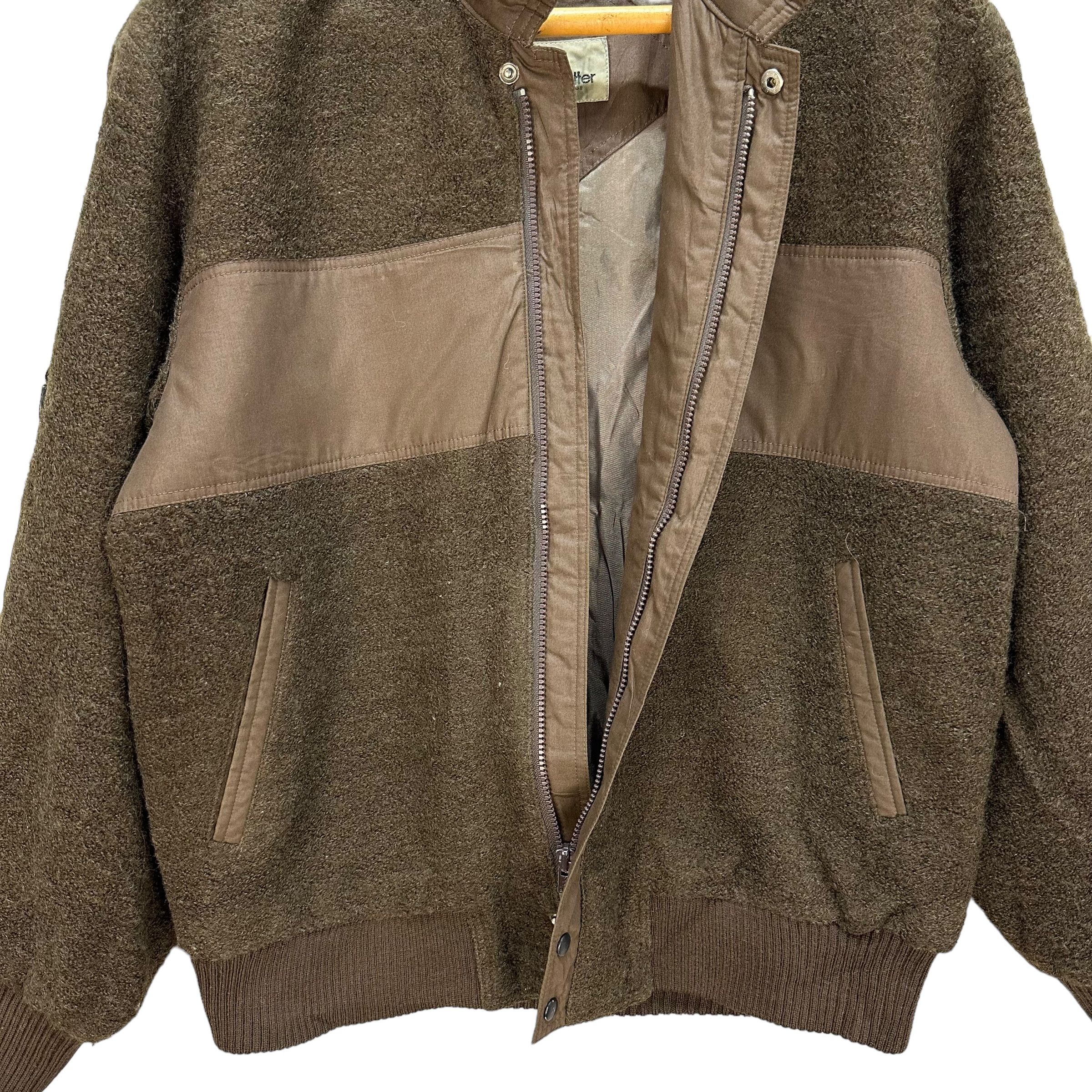 Japanese Brand WOOD CUTTER Brown Casual Jacket #A21-0495 Size US L / EU 52-54 / 3 - 7 Thumbnail