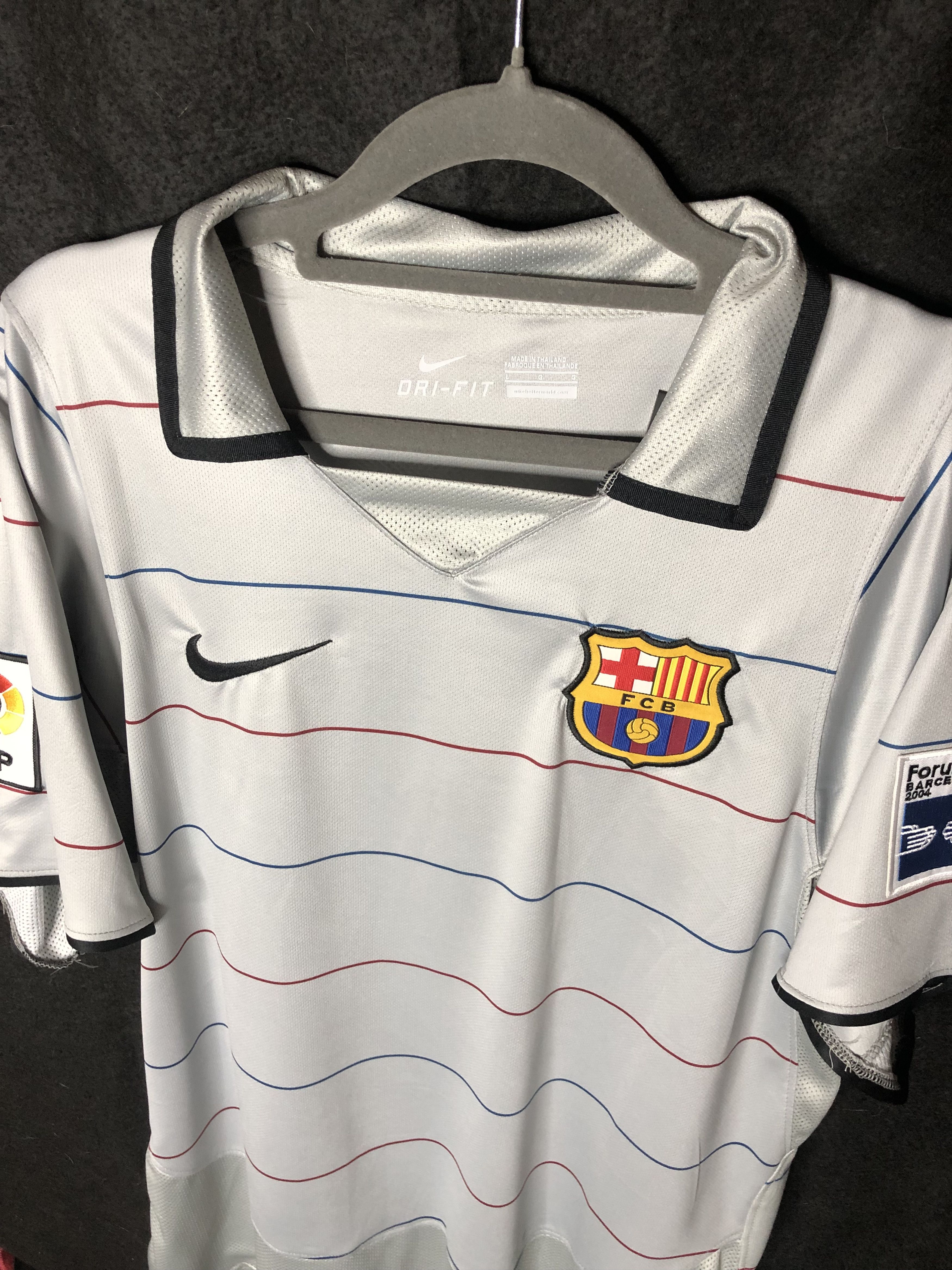 Vintage Ronaldinho PSG Away Shirts L Size US L / EU 52-54 / 3 - 3 Thumbnail