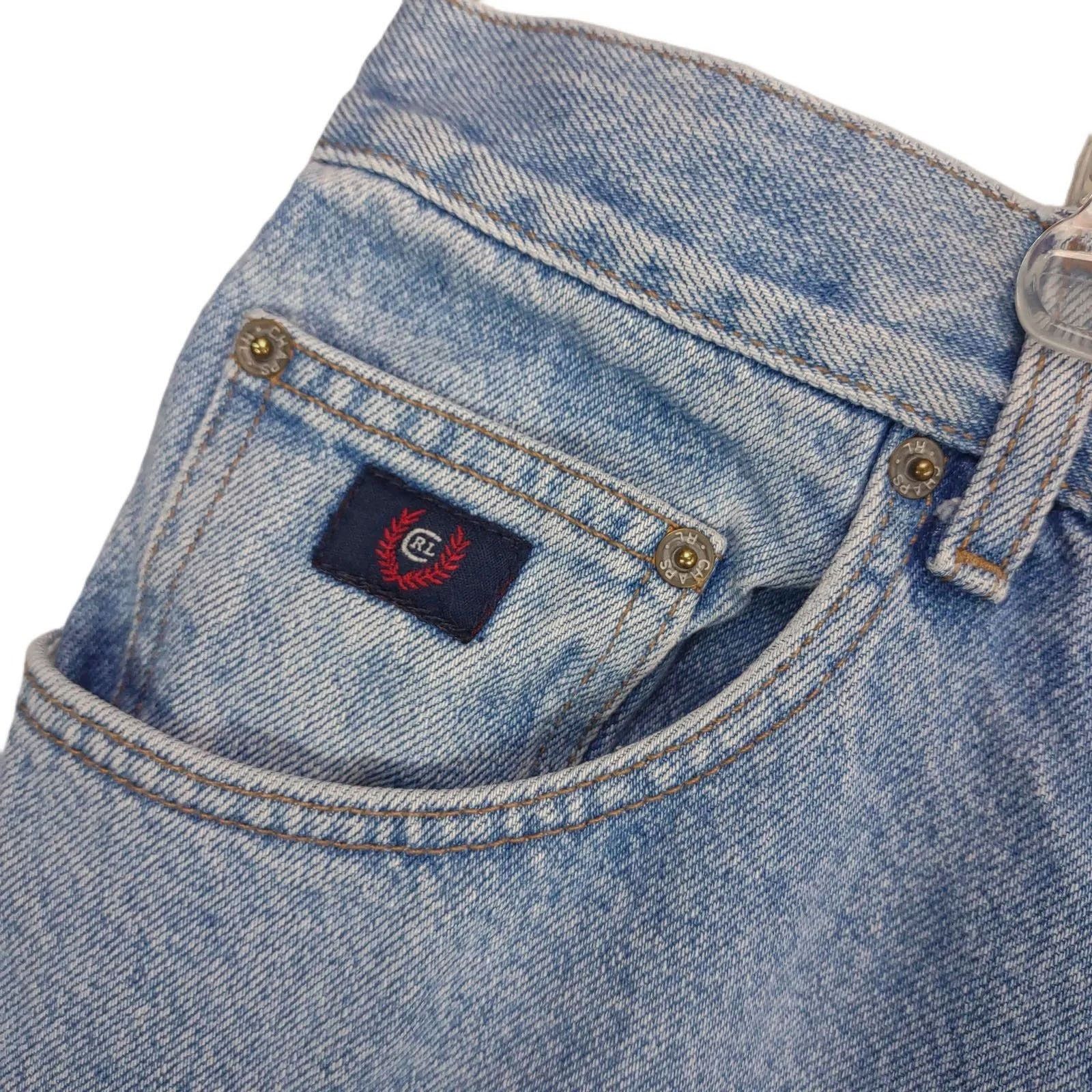 Chaps Ralph Lauren Vtg 1990s Chaps Ralph Lauren Men's 38x32 Stone Wash Jeans Size US 38 / EU 54 - 6 Thumbnail