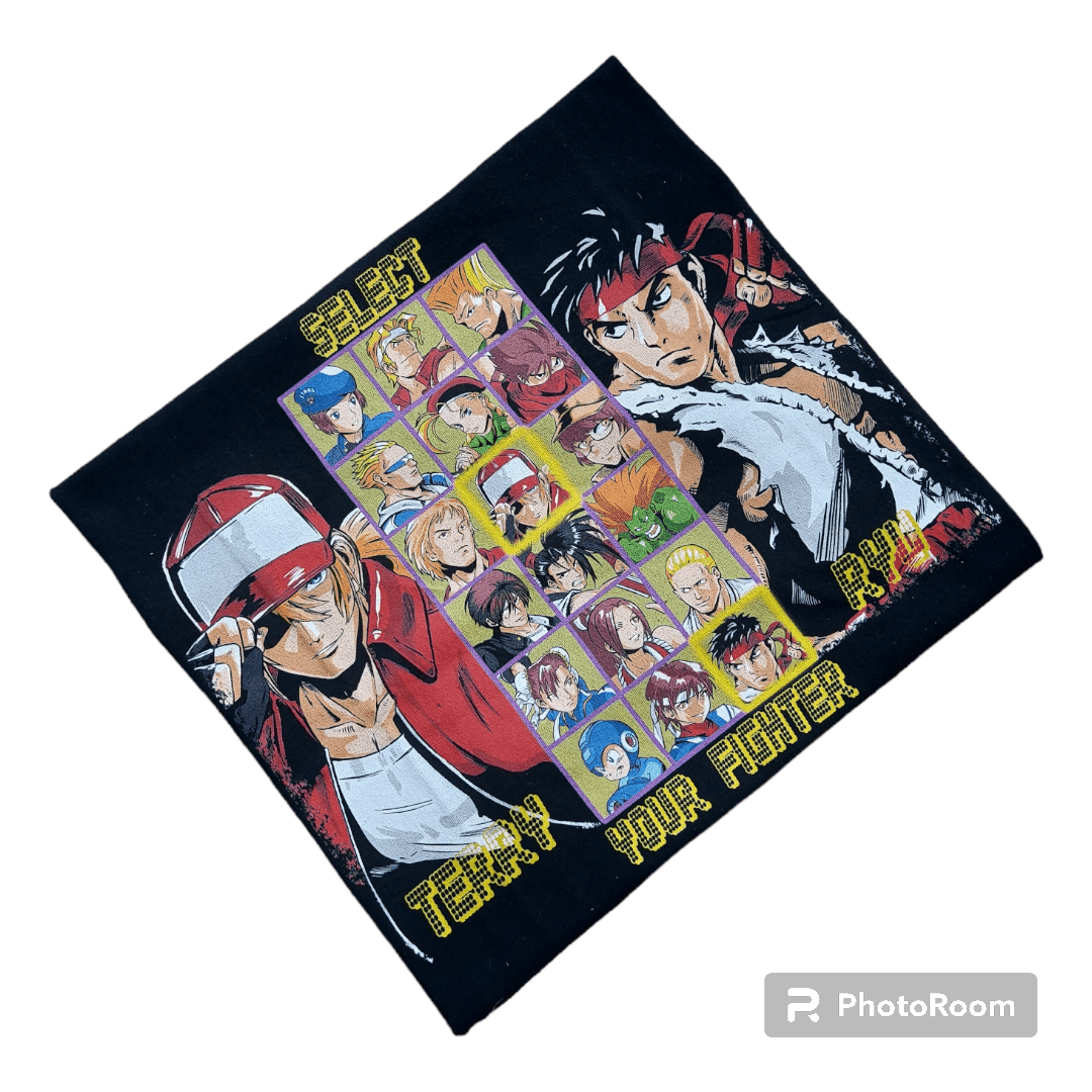 Anime 💥RARE Capcom vs SNK Select Your Fighter Fan Made T Shirt Size US XL / EU 56 / 4 - 3 Thumbnail