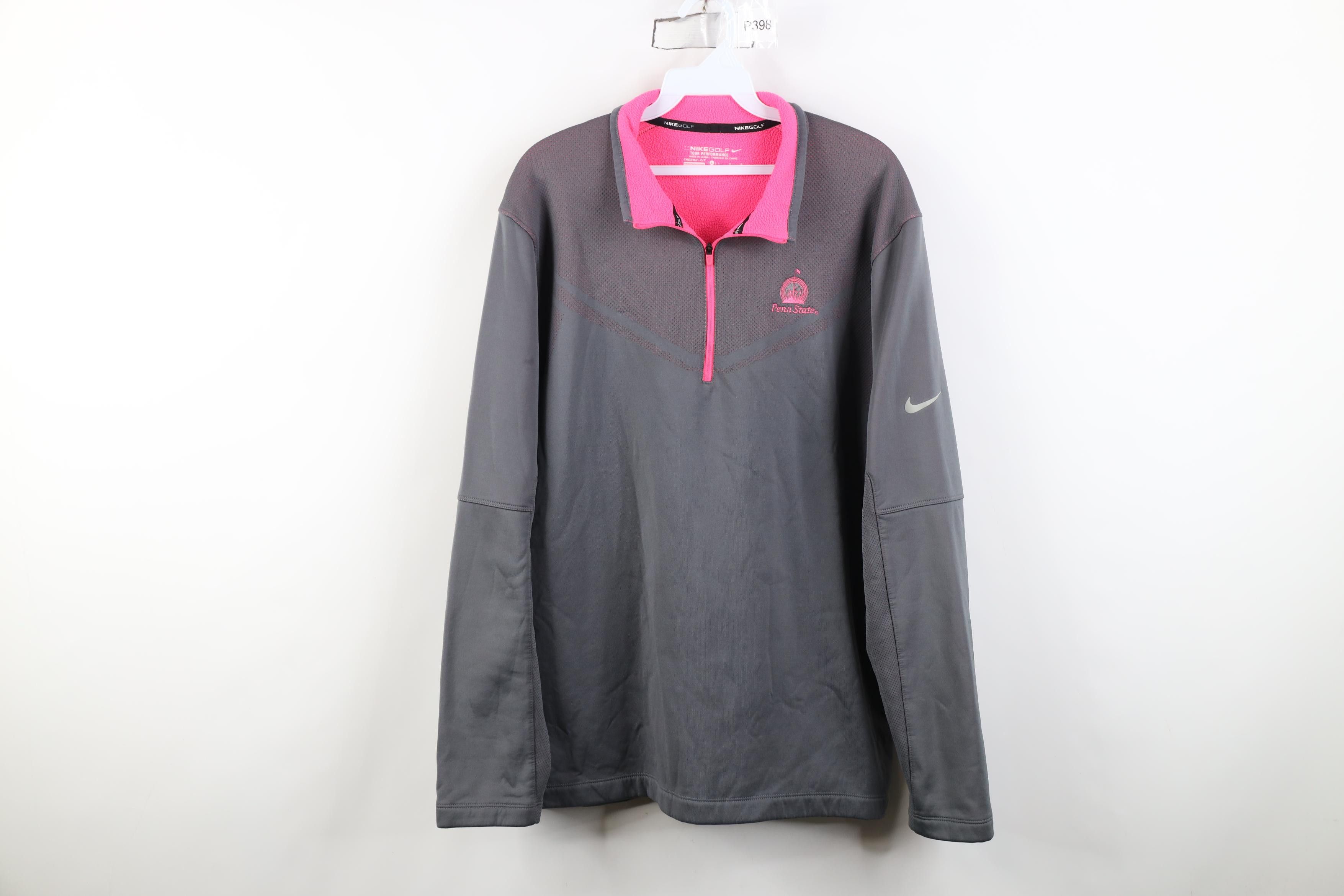 Nike Nike Golf Penn State University Golf 1/4 Zip Sweater Size US L / EU 52-54 / 3 - 1 Thumbnail