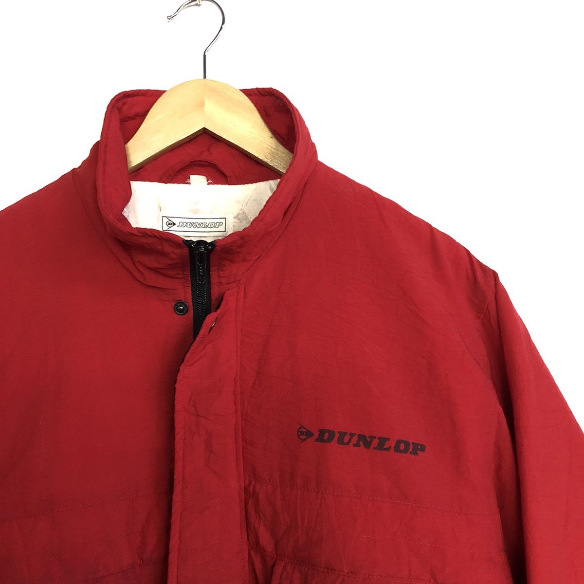 Dunlop × Vintage Vintage Dunlop Motosports Grasphic Bomber Jacket Size US L / EU 52-54 / 3 - 3 Thumbnail