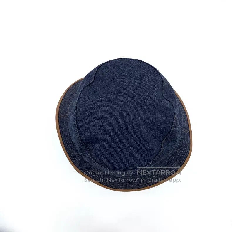 Loro Piana Loro Piana size L Dark Blue Wool Casual Denim Fisherman's H Size ONE SIZE - 5 Thumbnail