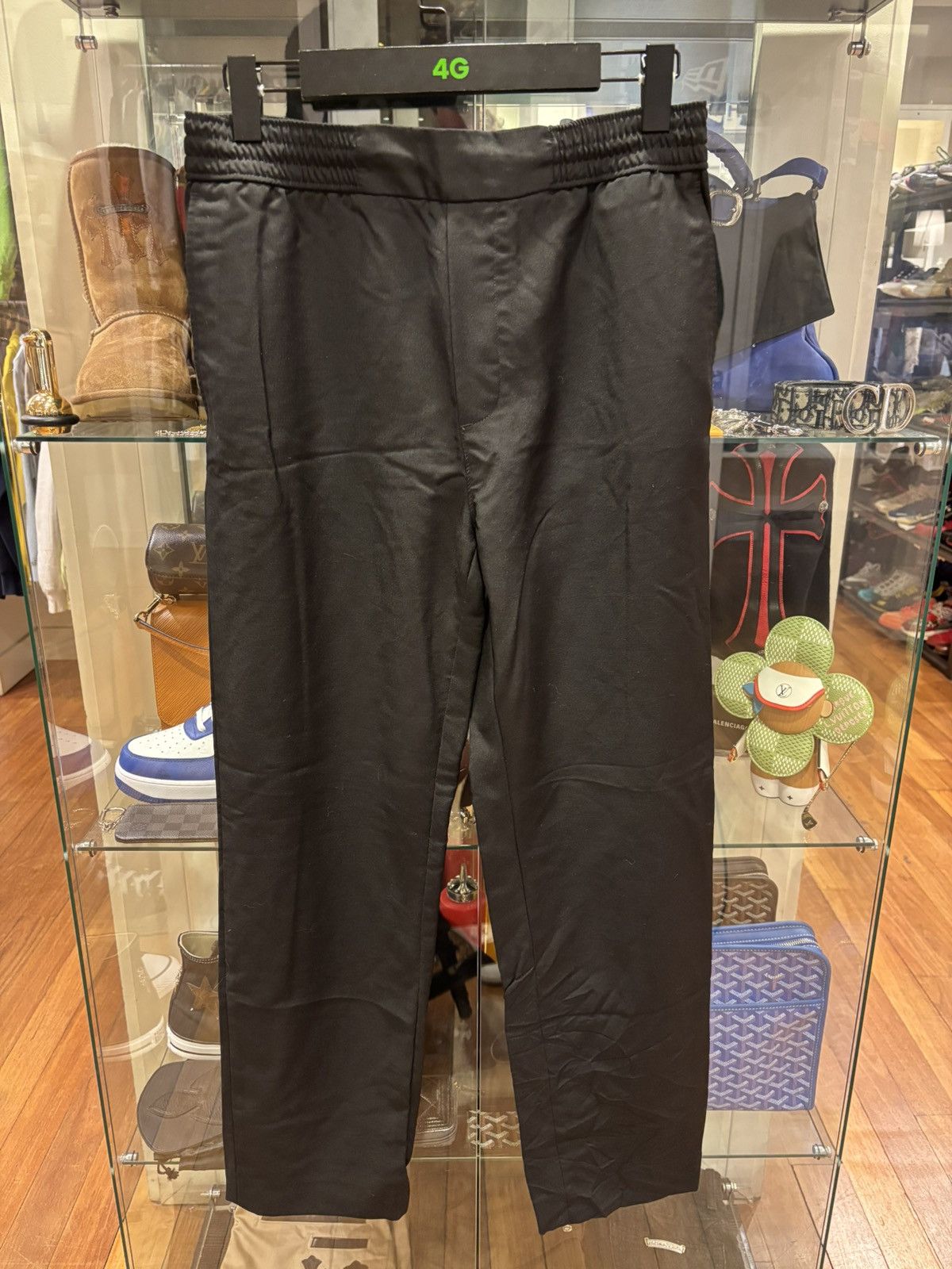 Acne Studios Acne Studios Straight Leg Pants Black Size US 28 / EU 44 - 1 Thumbnail