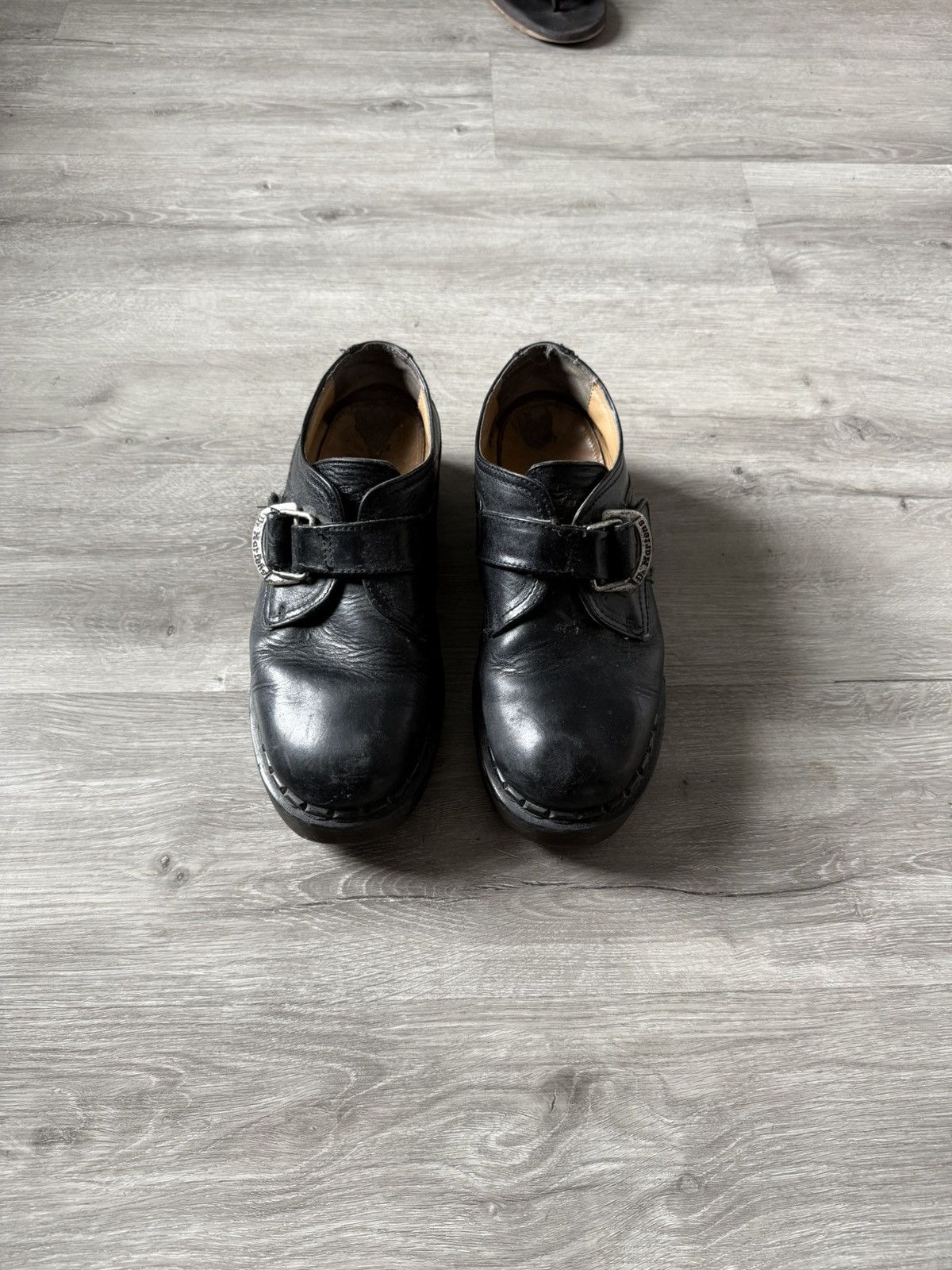 Vintage 2004 Dr Martens Monk Strap Buckle Shoe Size US 9.5 / EU 42-43 - 5 Thumbnail
