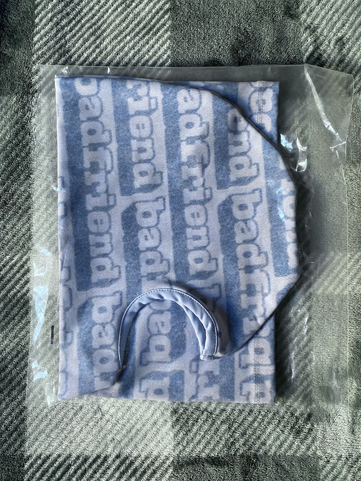 Badfriend All Over Denim Balaclava