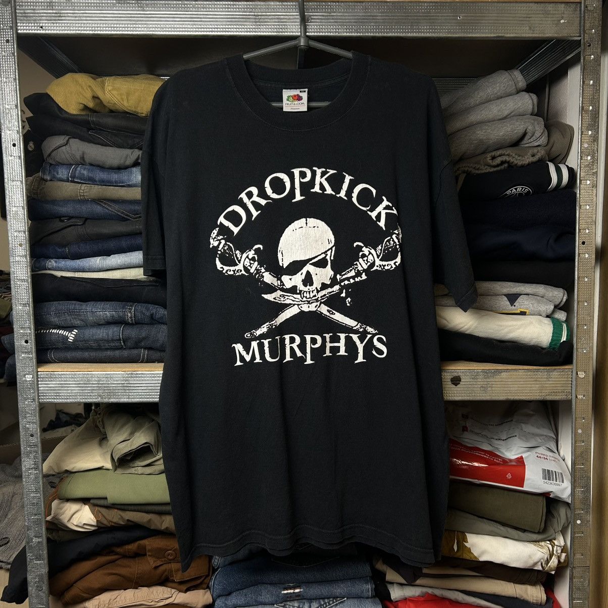 Band Tees Vintage Dropkick Murphys 2000’s big logo rock band tee Size US XL / EU 56 / 4 - 1 Thumbnail