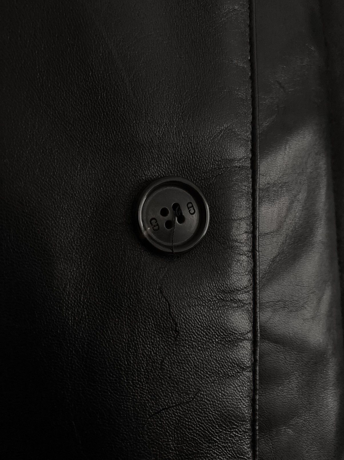 Dior × Hedi Slimane A/W 2002 “Reflexion” Padded Lambskin Coat Size US L / EU 52-54 / 3 - 13 Thumbnail