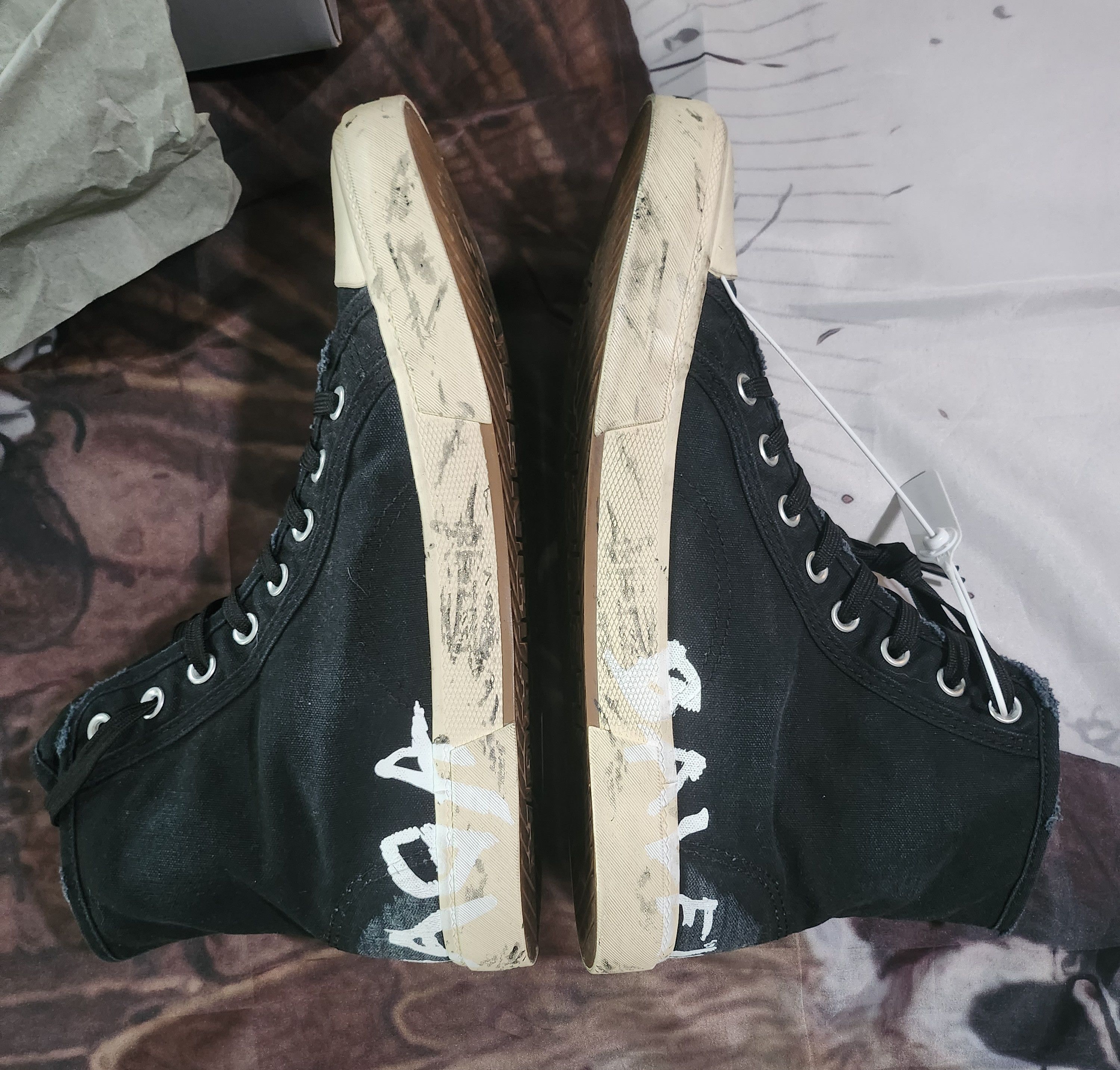 Balenciaga Paris Graffiti High Top Size US 11 / EU 44 - 3 Thumbnail