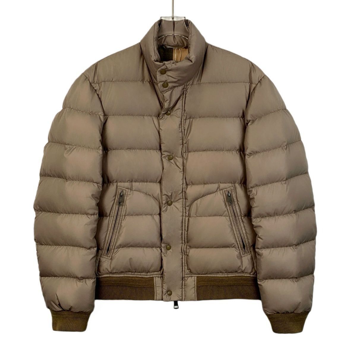 Burberry Burberry Brit Puffer Jacket XL Taupe Down Filled Quilted Coa Size US M / EU 48-50 / 2 - 1 Thumbnail