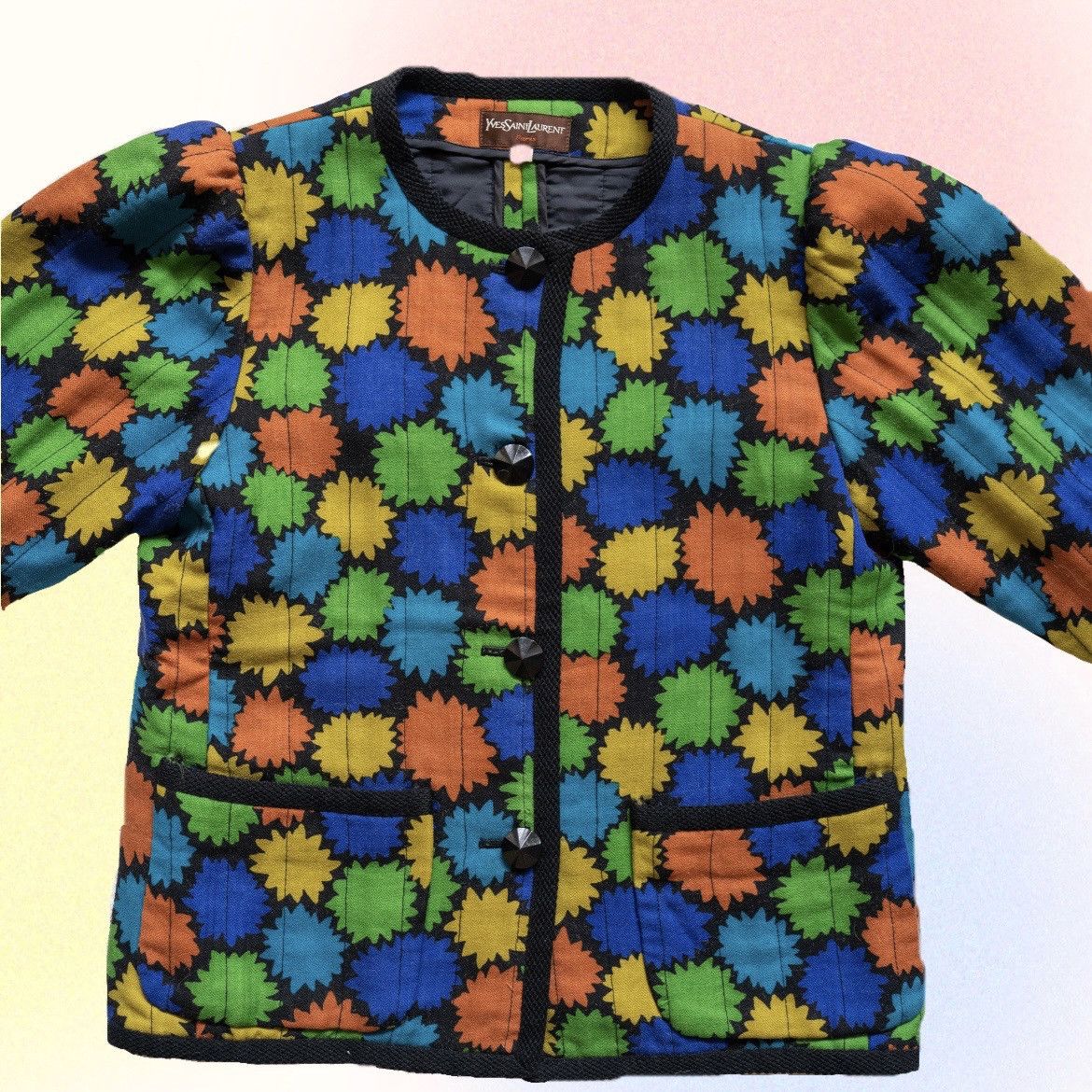 Yves Saint Laurent YSL | Vintage Quilted Jacket Size S / US 4 / IT 40 - 7 Thumbnail