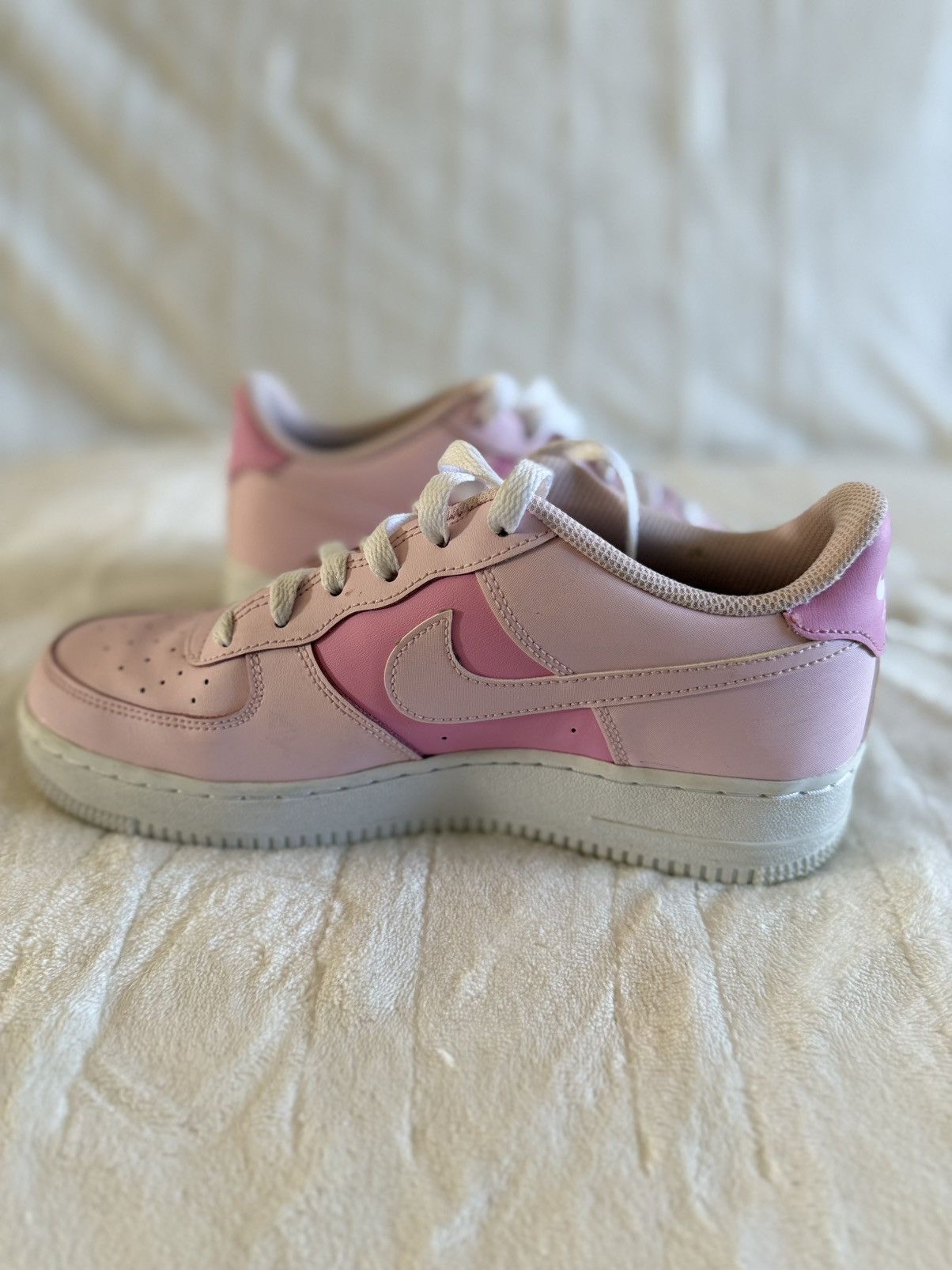 Nike Nike Air Force 1 Pink Foam Grade School Youth 6.5Y Women’s 8 Size US 6.5 / EU 39-40 - 2 Thumbnail
