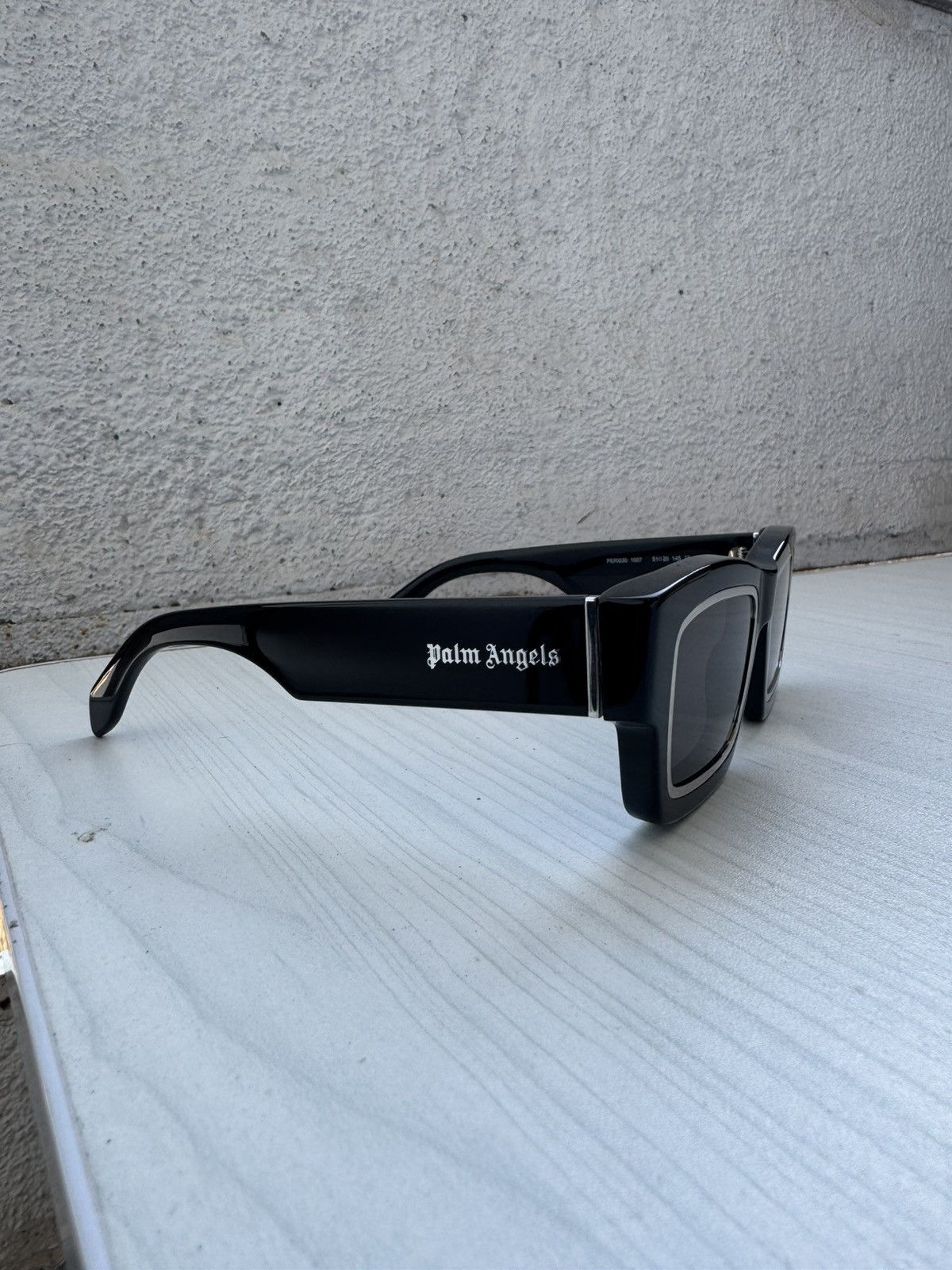Palm Angels Palm Angels - Raymond D-Frame Acetate Sunglasses Size 30 - 4 Thumbnail
