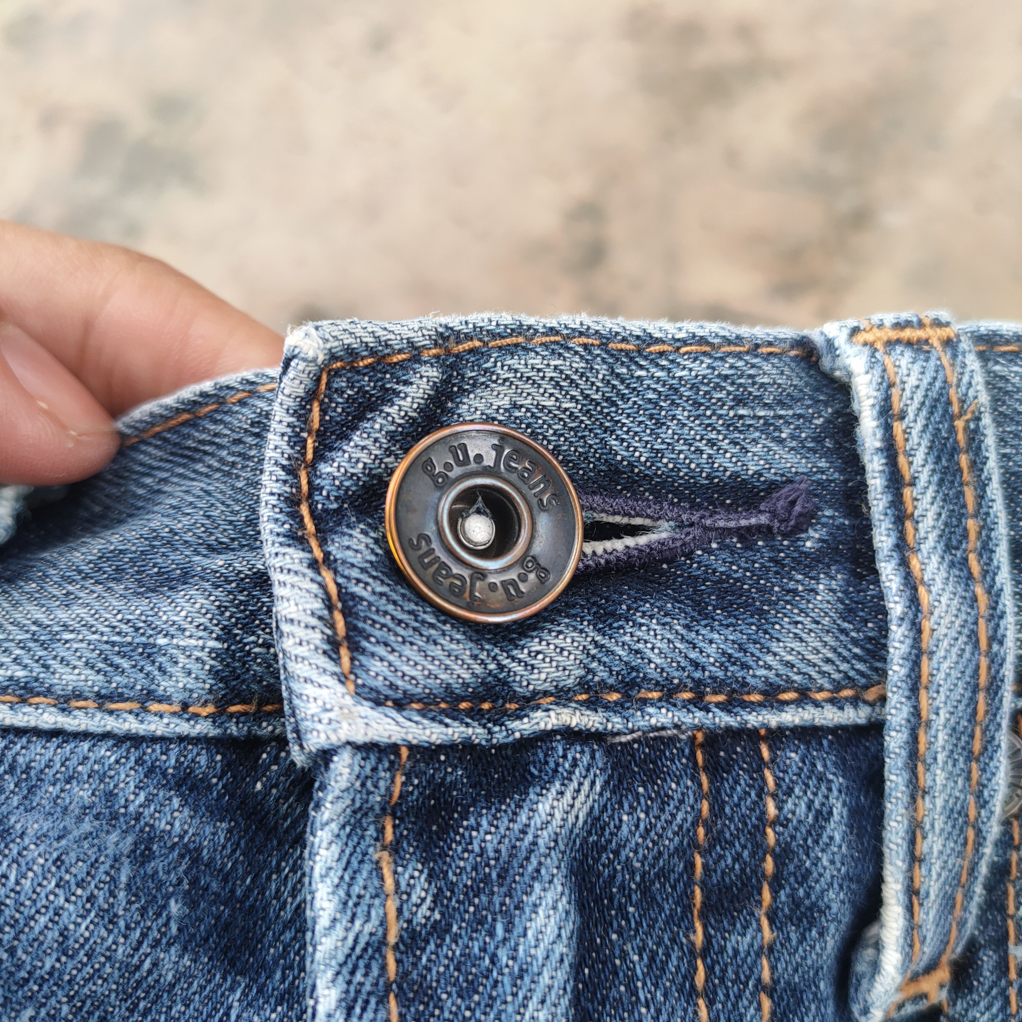 Japanese Brand VINTAGE JAPANESE FADED DISTRESSED JEANS DENIM PANTS Size US 30 / EU 46 - 8 Thumbnail