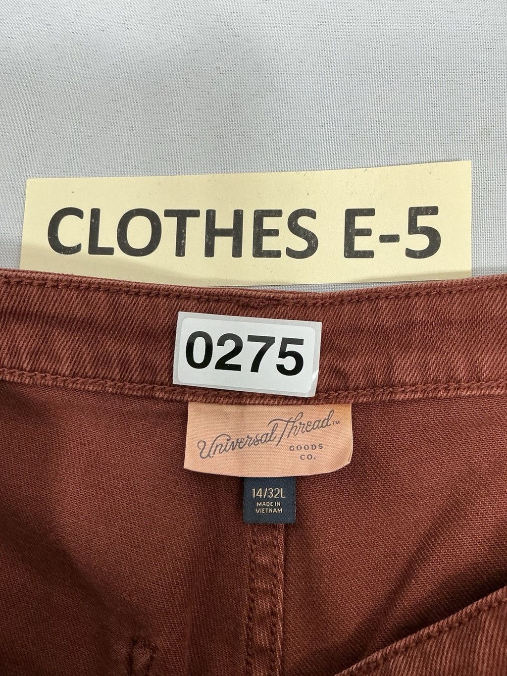 UNIVERSAL PRODUCTS. Womans Excellent Universal Thread Rust Jeans 14/32 Loose Fit Size 36" / US 14 / IT 50 - 3 Thumbnail