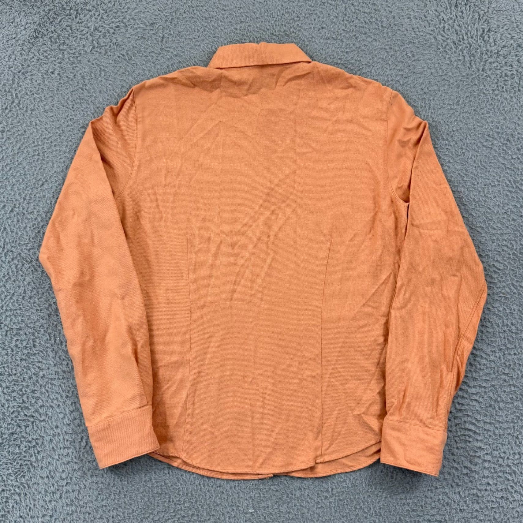 Brooks Brothers Brooks Brothers Shirt Womens S Orange Pinstripe Button Up Long Sleeve Preppy Vintage No Size S / US 4 / IT 40 - 2 Thumbnail