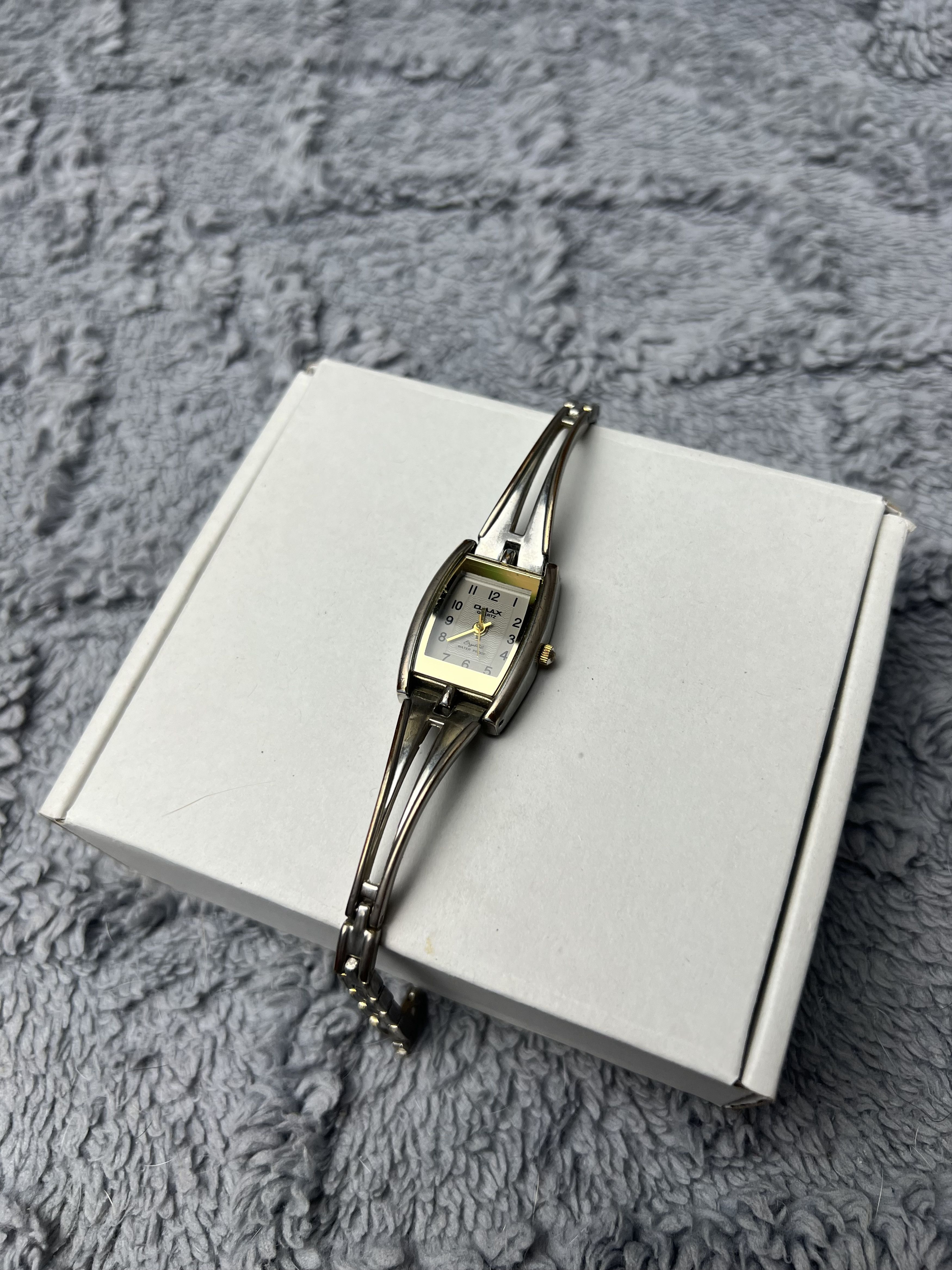 Vintage Futuristic Vintage Omax Japanese Style Chain Bracelet Watch Size ONE SIZE - 10 Thumbnail