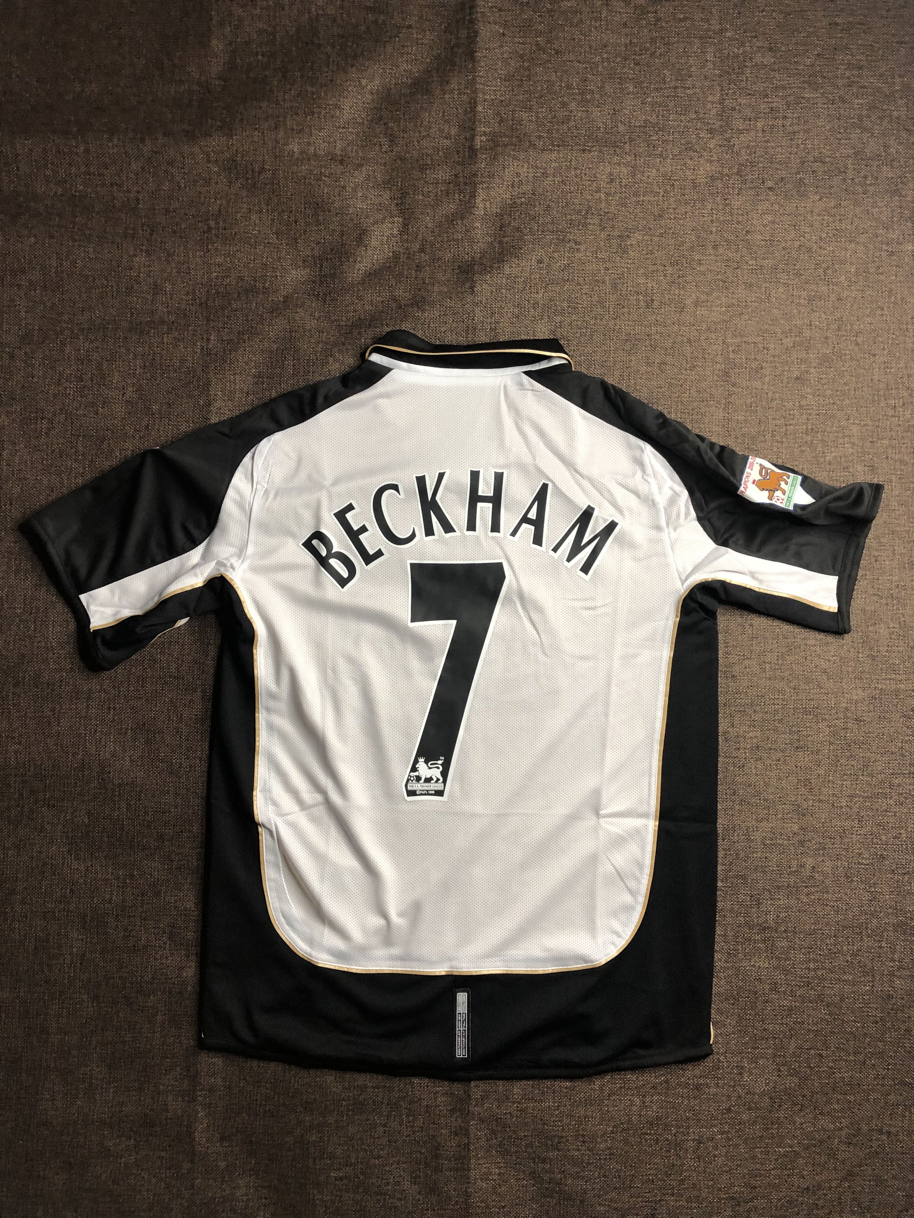 Vintage 2000-02 Backham Manchester Retro Jersey Size US L / EU 52-54 / 3 - 2 Thumbnail