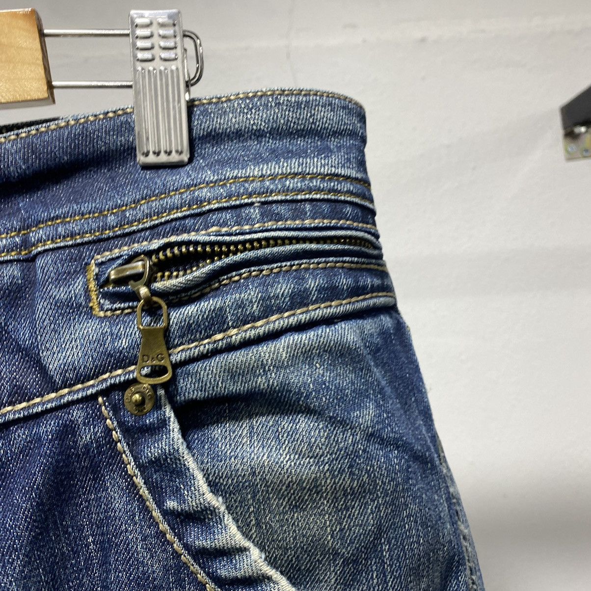 Dolce & Gabbana Sick☠️ Dolce & Gabbana Washed Jeans Denim Claw Size US 34 / EU 50 - 6 Thumbnail