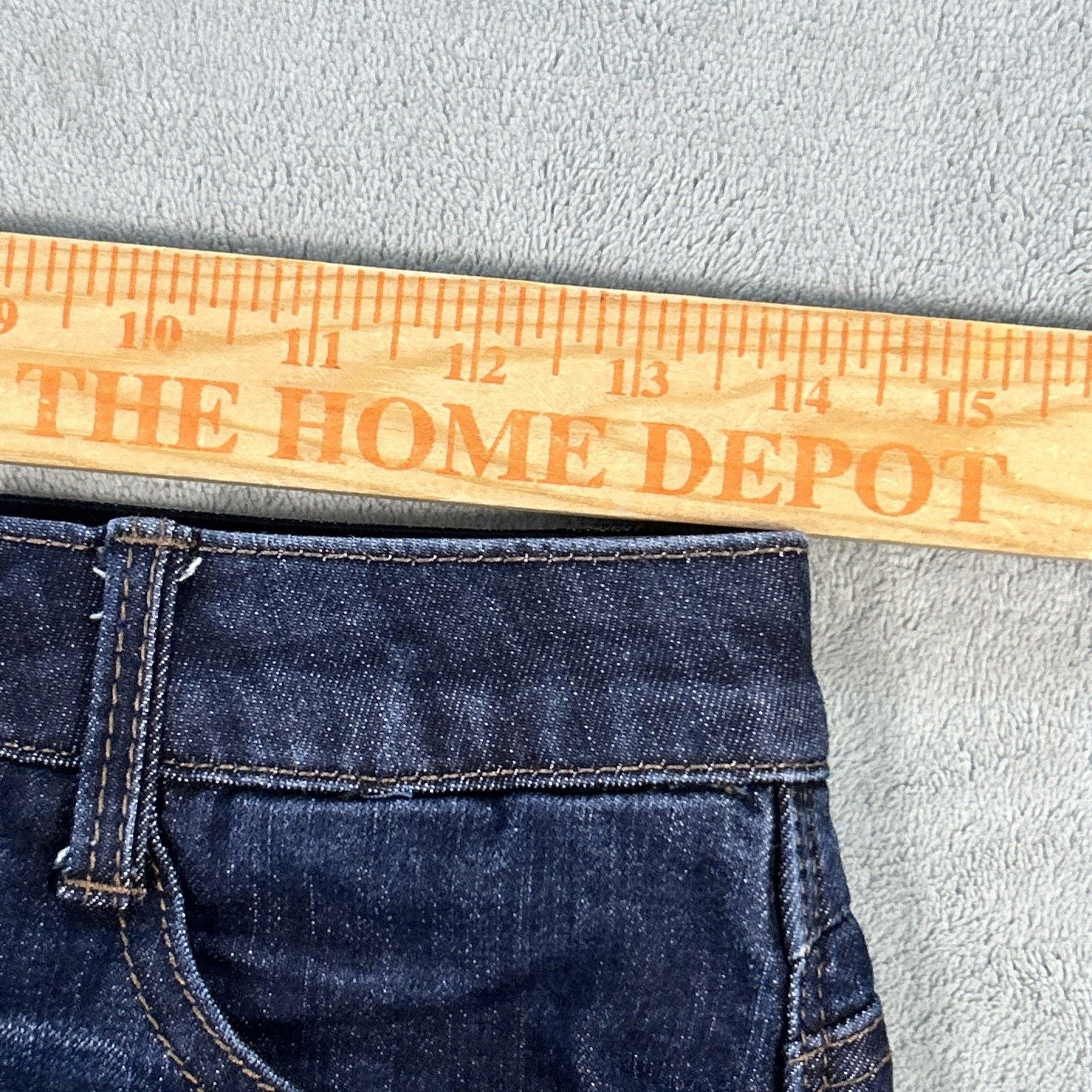 Levi's Democracy Technology Dojo Jeans Flare Sz 4p 28x26 Raw Hems Size 27" / US 4 / IT 40 - 8 Thumbnail