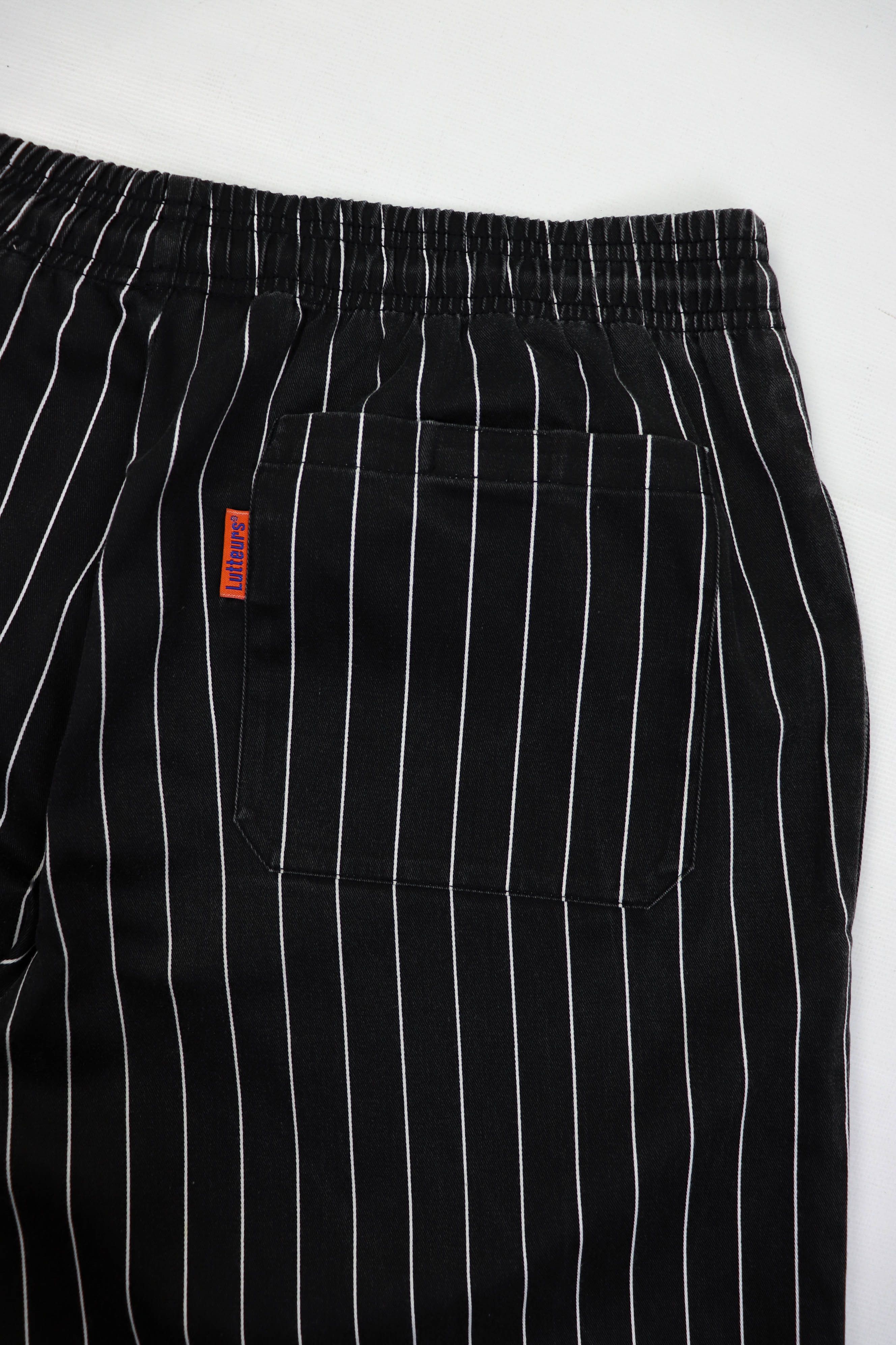 Other Vintage Lutteurs Striped Black Workers Chore Pants Size US 32 / EU 48 - 8 Thumbnail